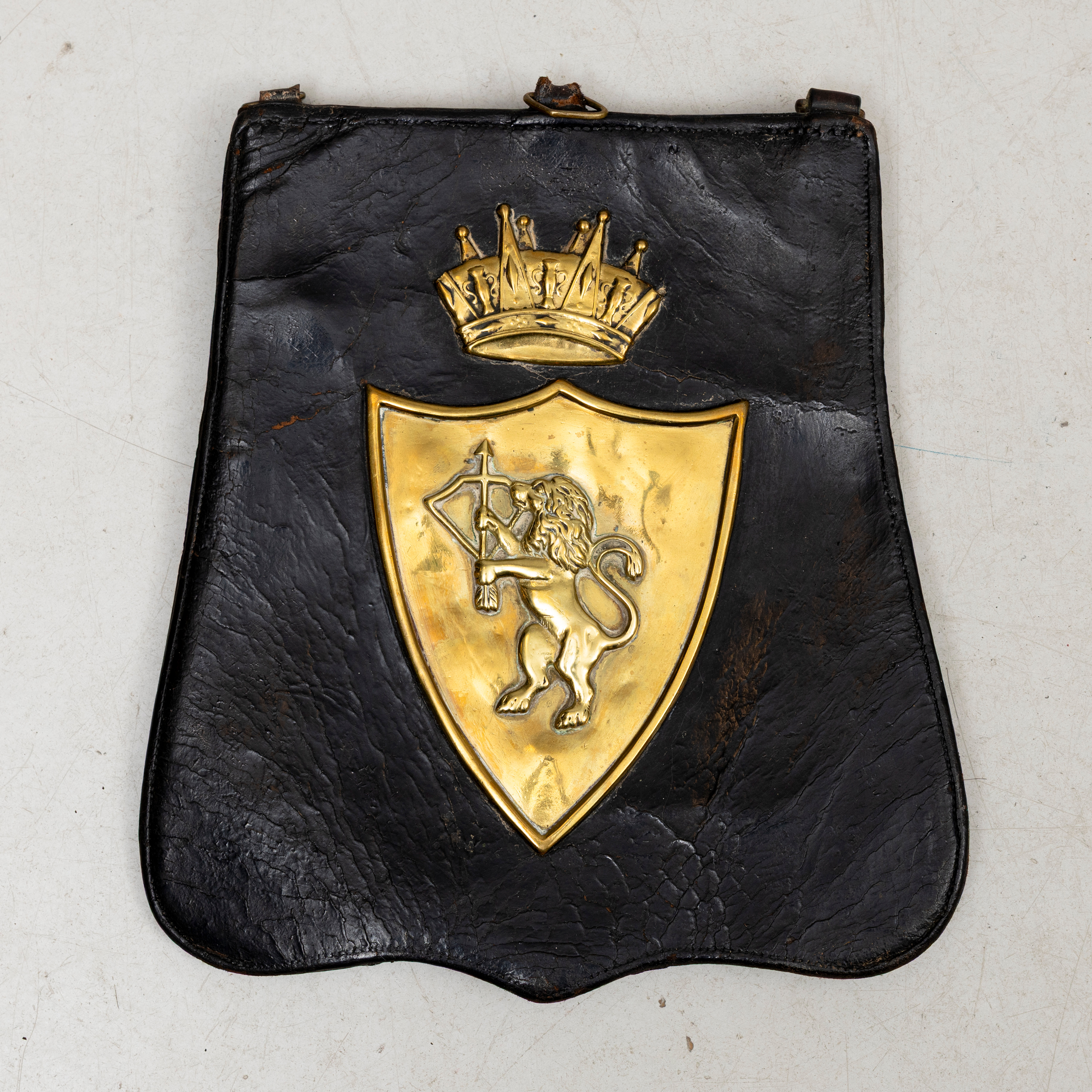 SABELTASKA, svensk, m/1849, för manskap vid Smålands husarer.