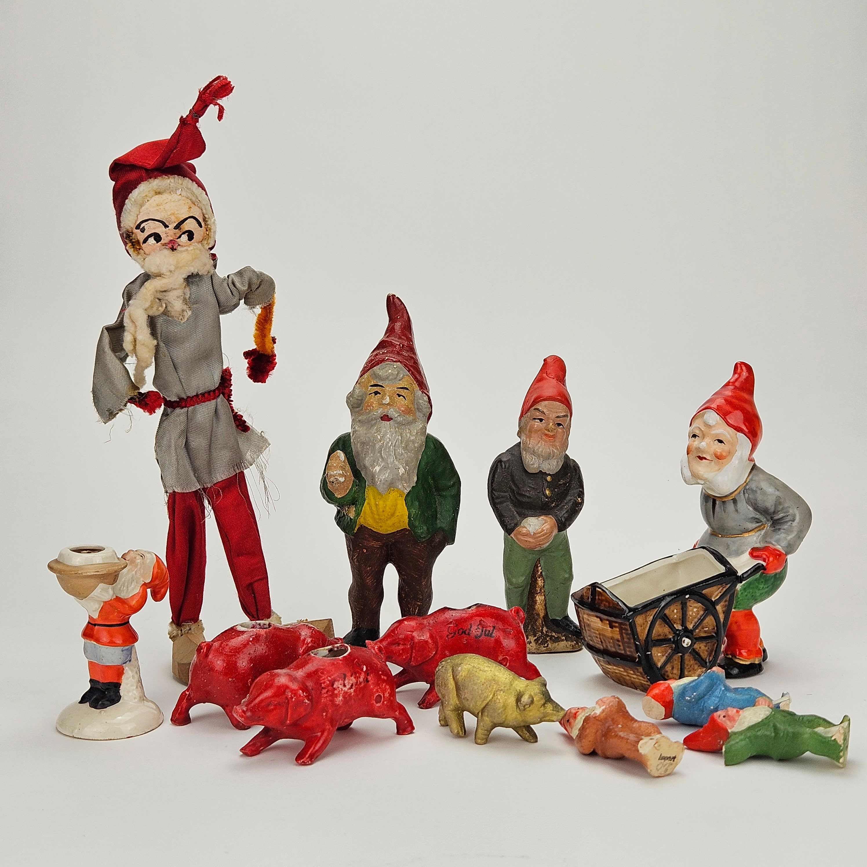 TOMTAR OCH GRISAR, bland annat keramik, 1900-tal.