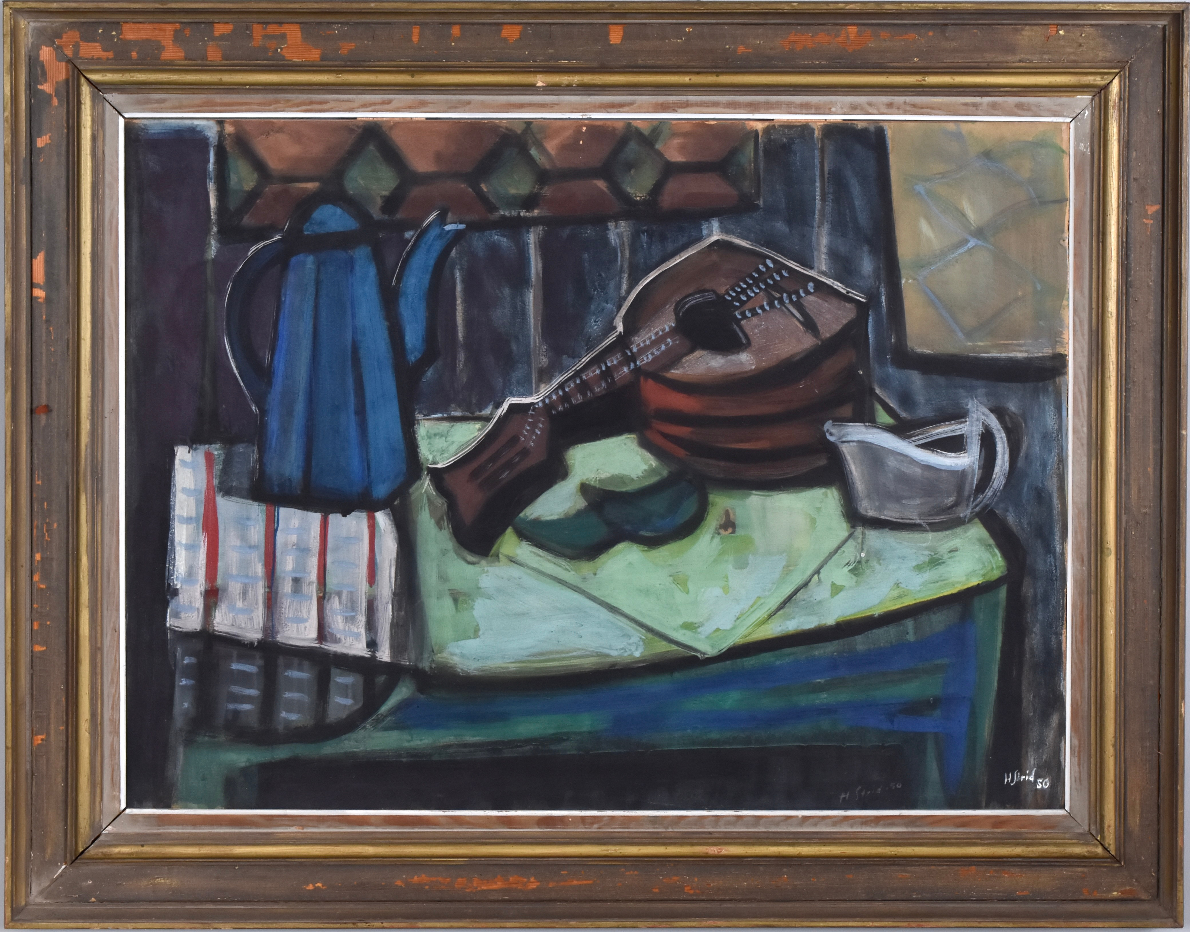 HARDY STRID. Olja på pannå.