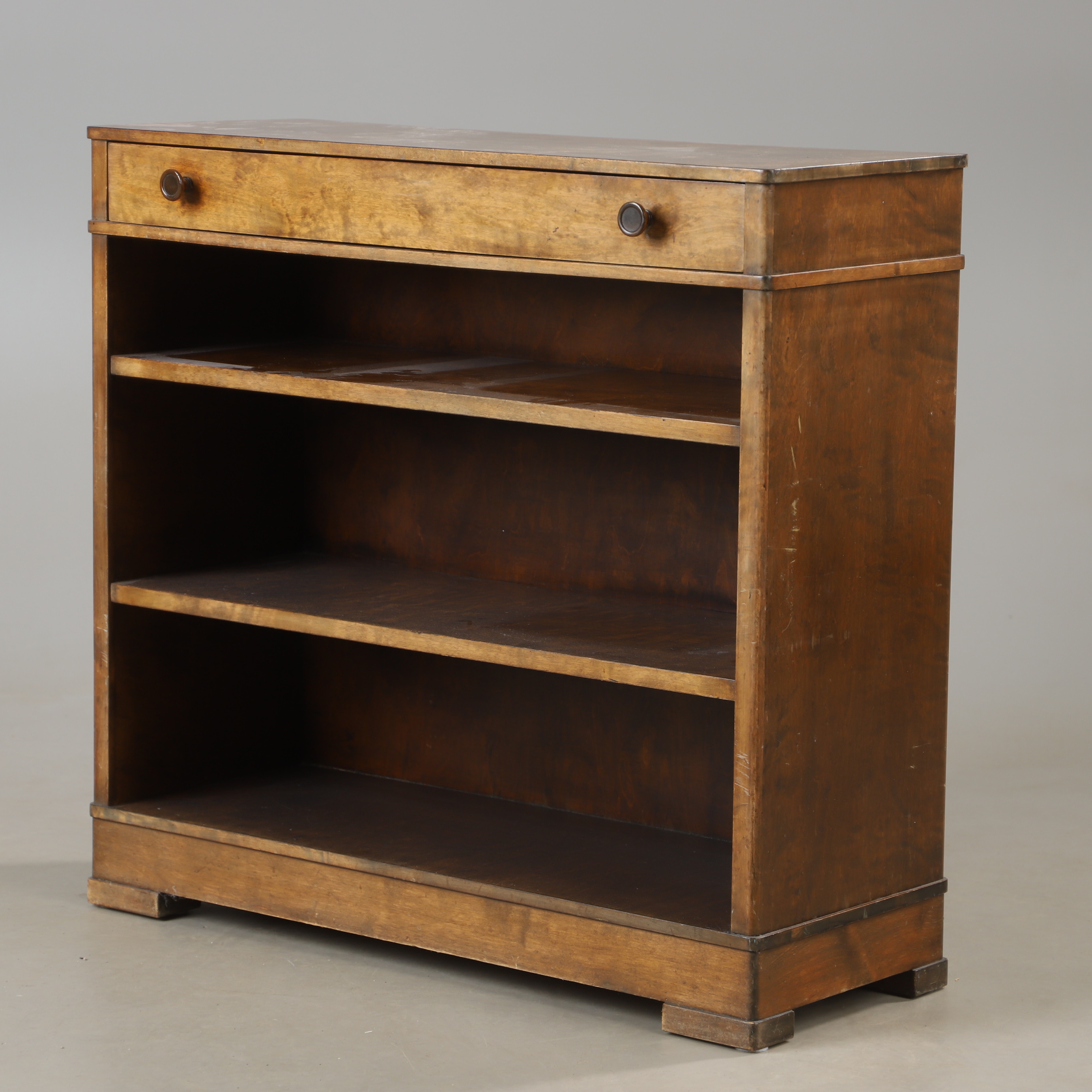 BOKHYLLA, björk, funkis, 1930-tal.