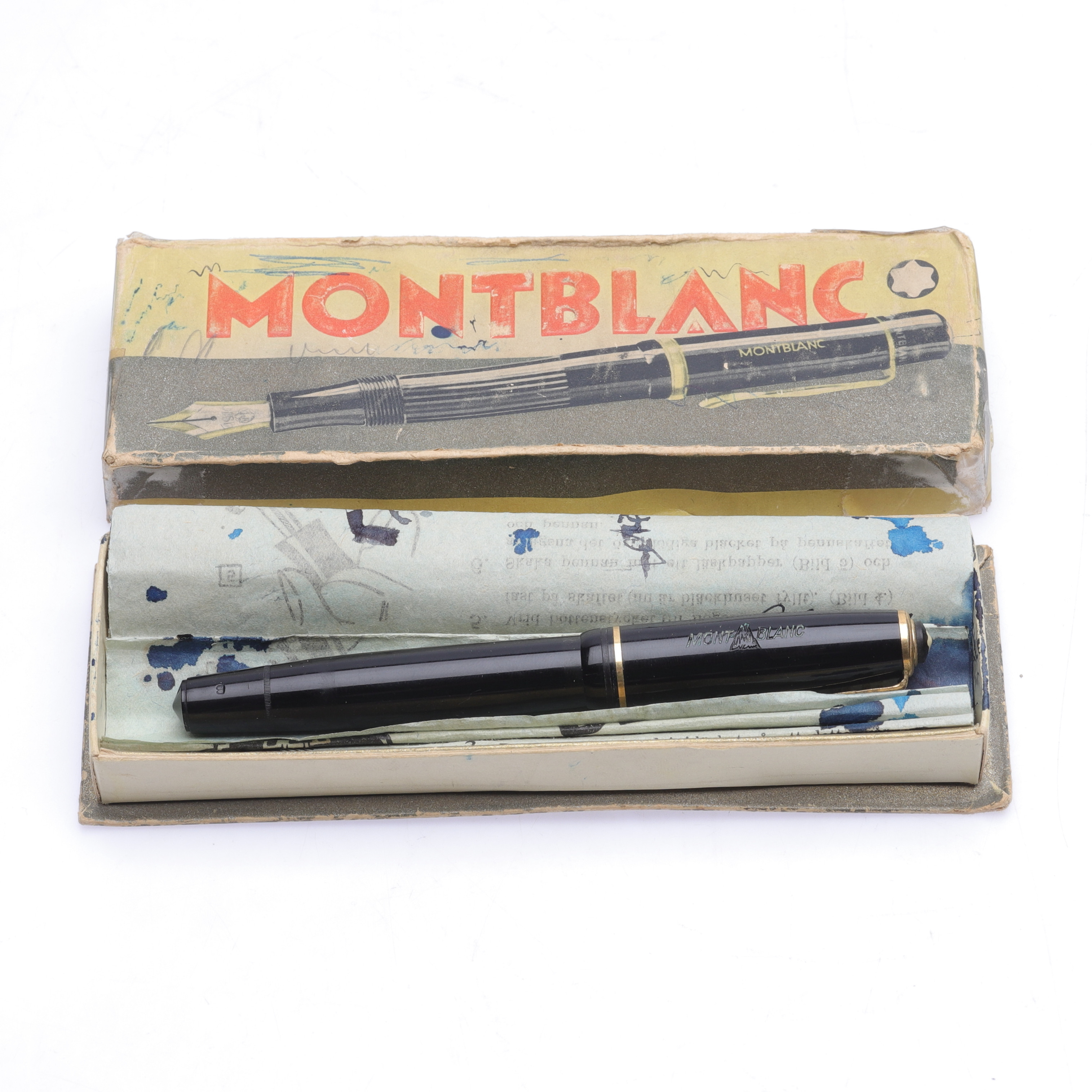 MONT BLANC. reservoarpenna, modell 245, 1900-tal.