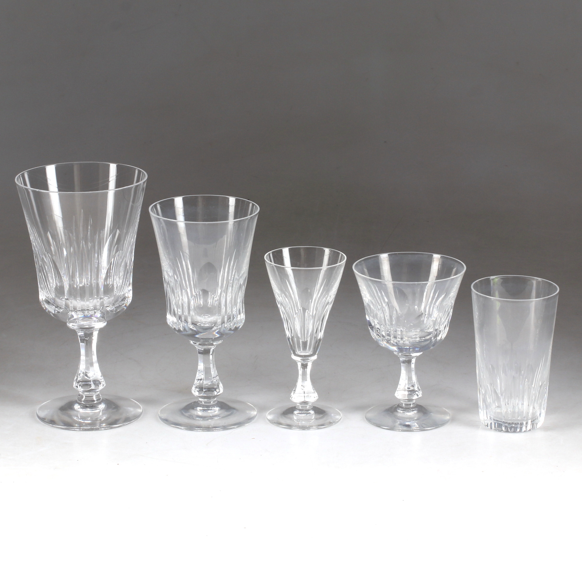 GLASSERVIS, 32 delar, "Chicago", Boda/Åfors. 1900-tal.