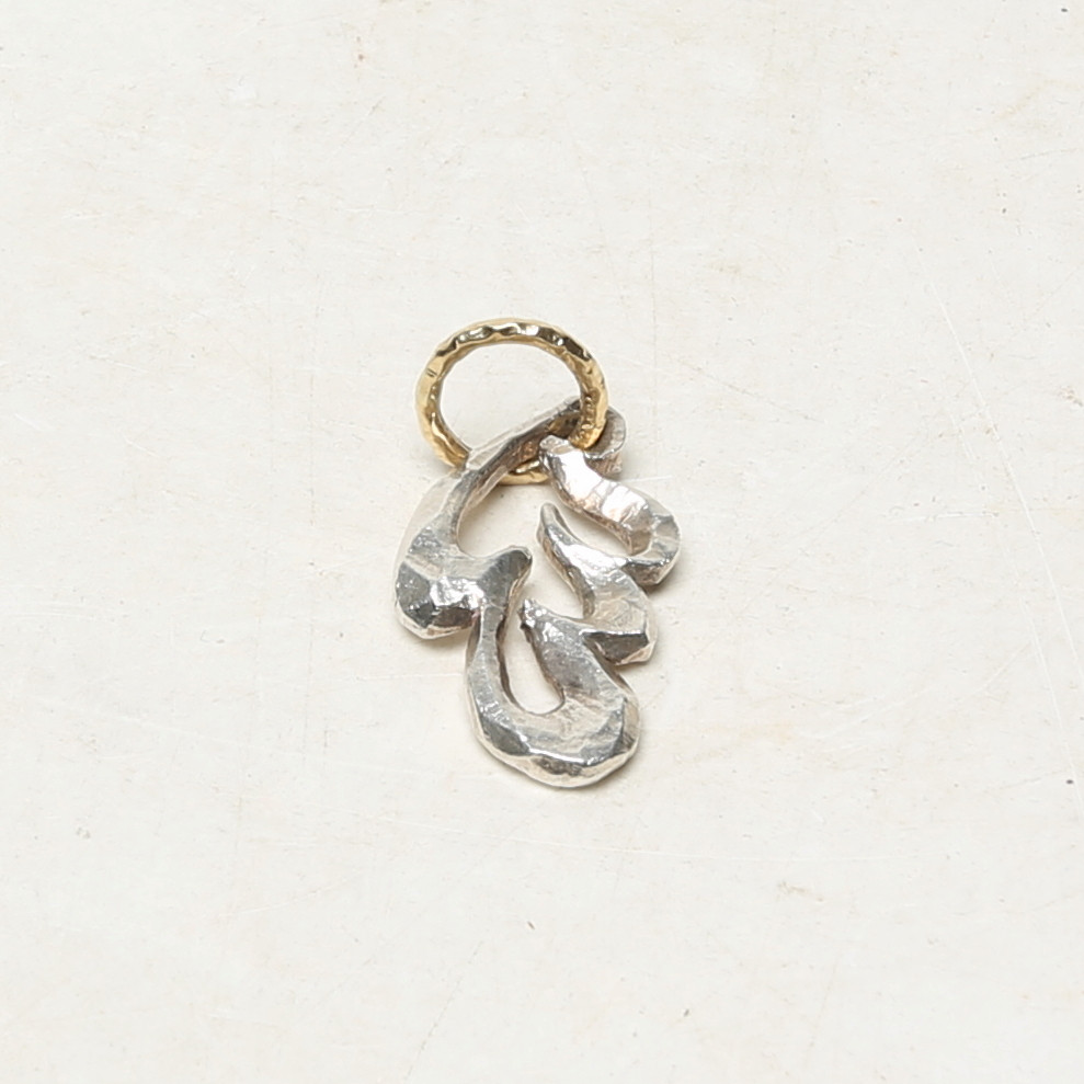 HÄNGE, sterlingsilver/guld 750/18 k. Sandbergs.