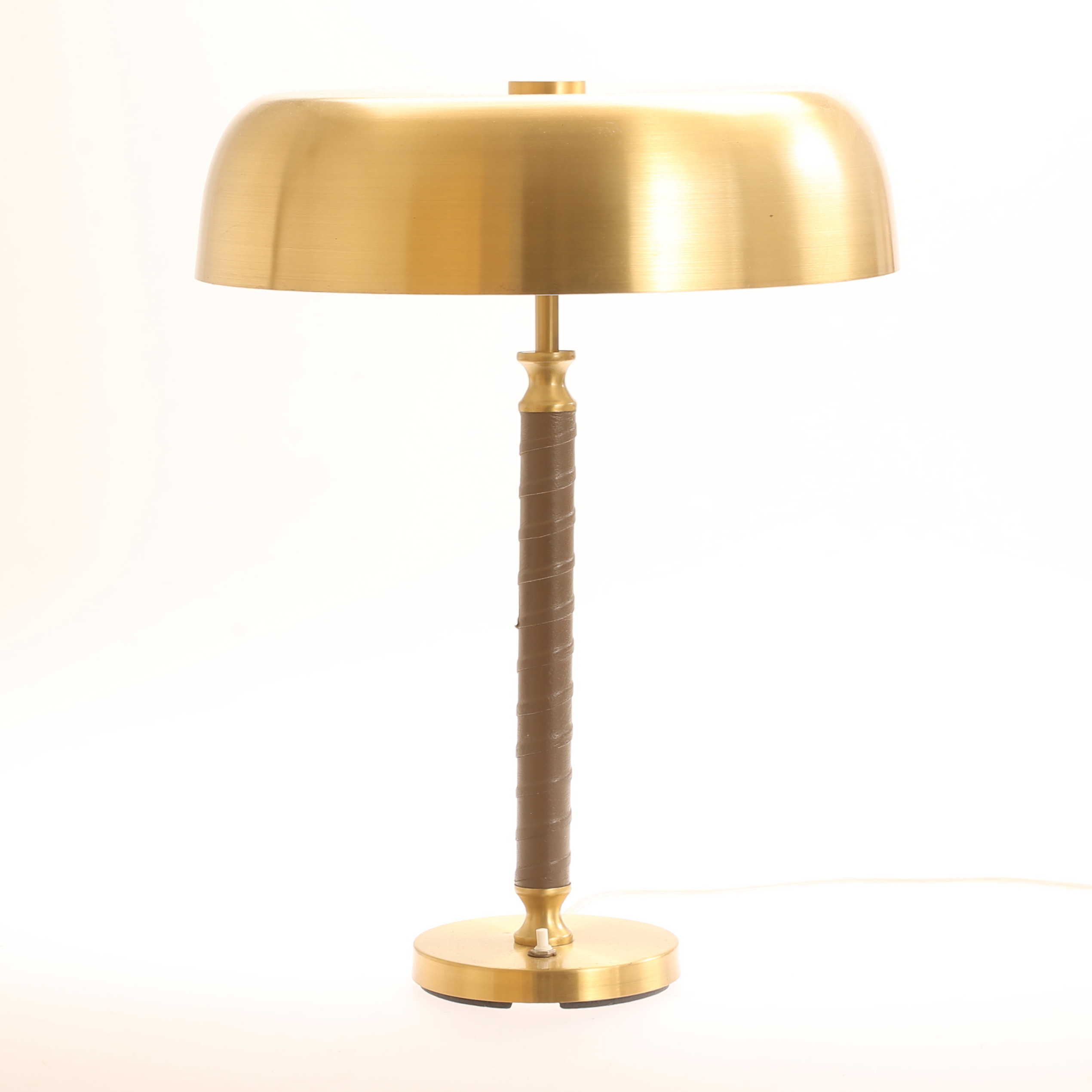 BORDSLAMPA, mässing, Boréns Borås, 1900-talets andra hälft.