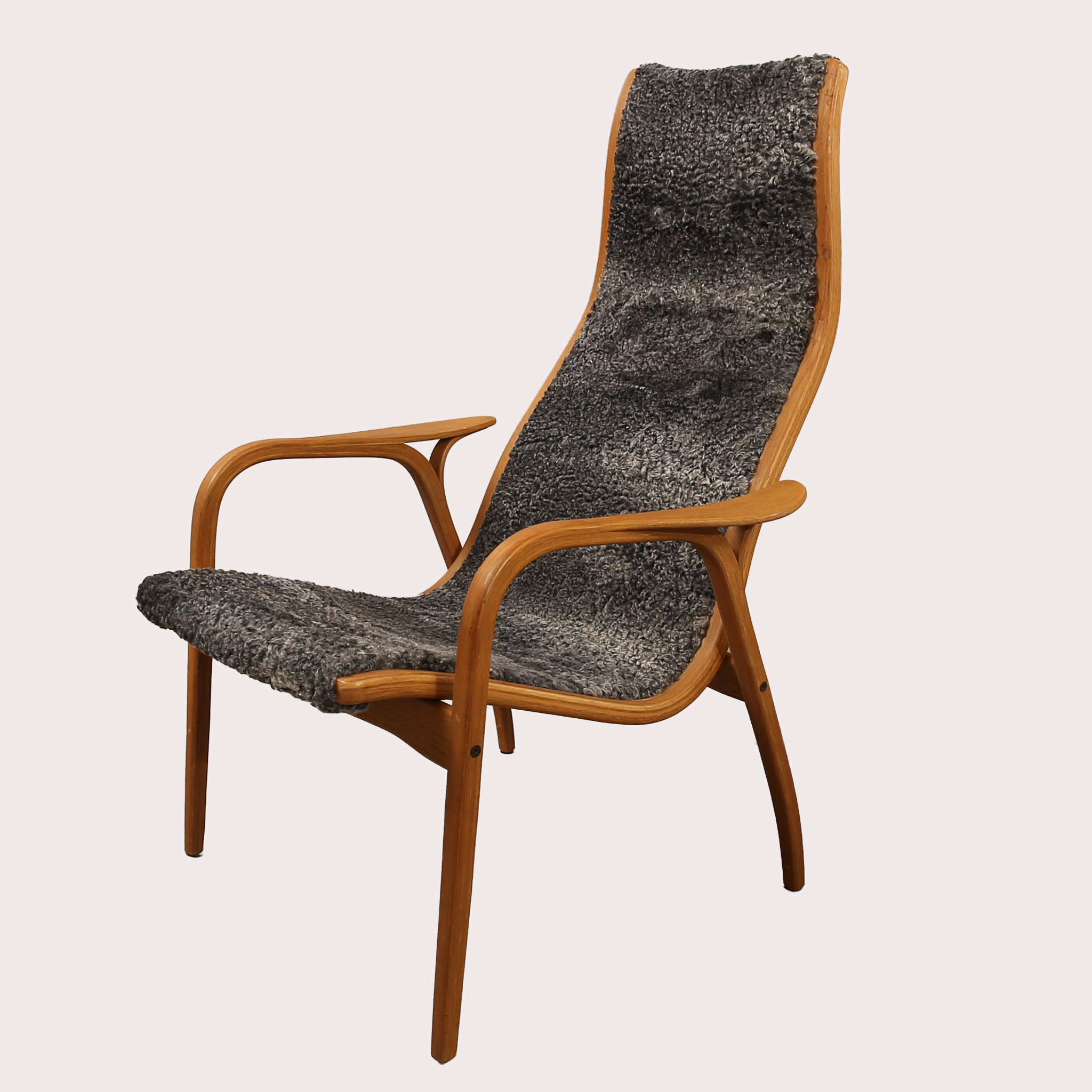 YNGVE EKSTRÖM. VILFÅTÖLJ, LAMINO, SWEDESE.