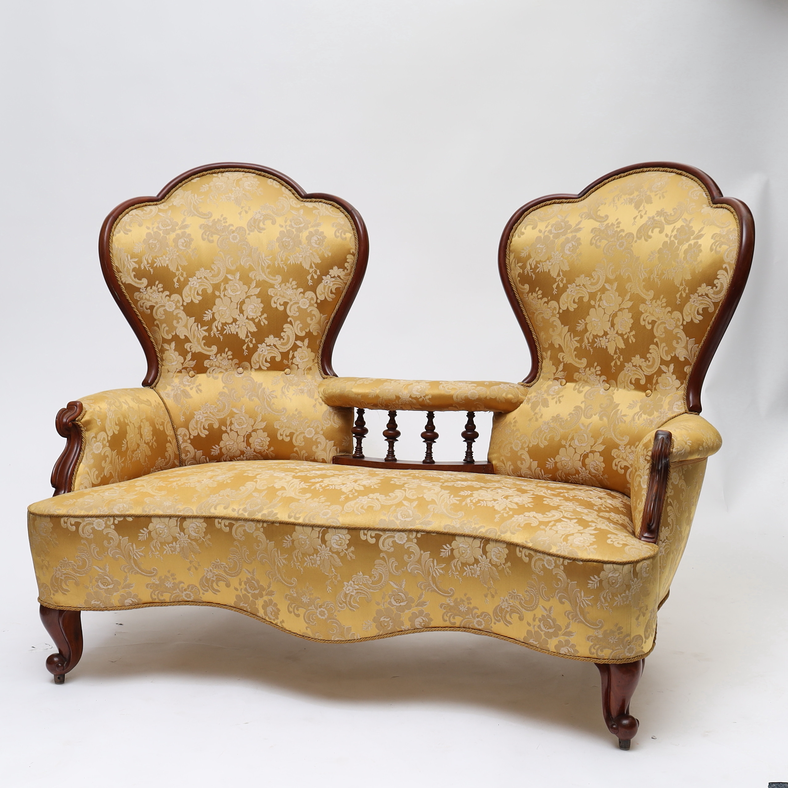 FÄSTMANSSOFFA, nyrokoko 1800-slut.