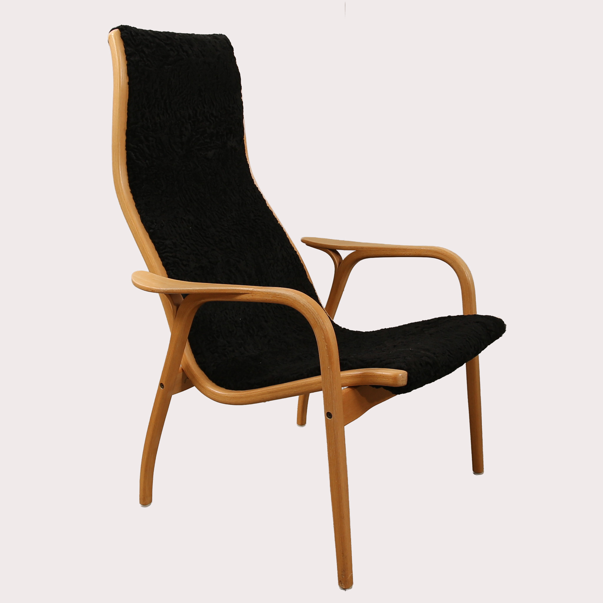 YNGVE EKSTRÖM. VILFÅTÖLJ, LAMINO, SWEDESE.