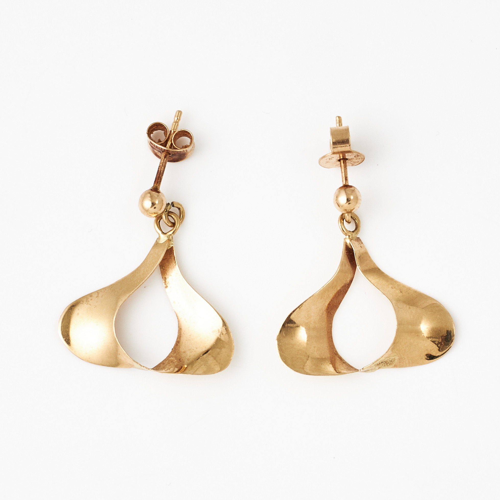 ÖRHÄNGEN, 1 par, 18 k guld.