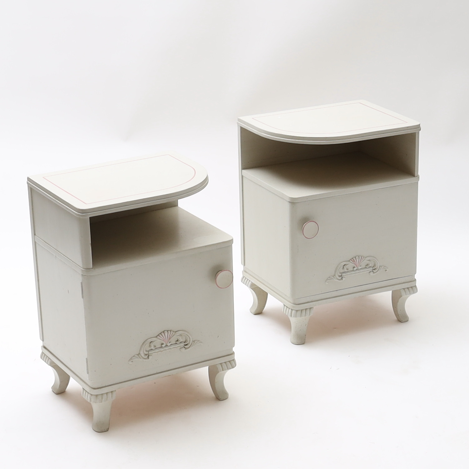 SÄNGBORD, ett par, 1940-tal, Swedish modern.