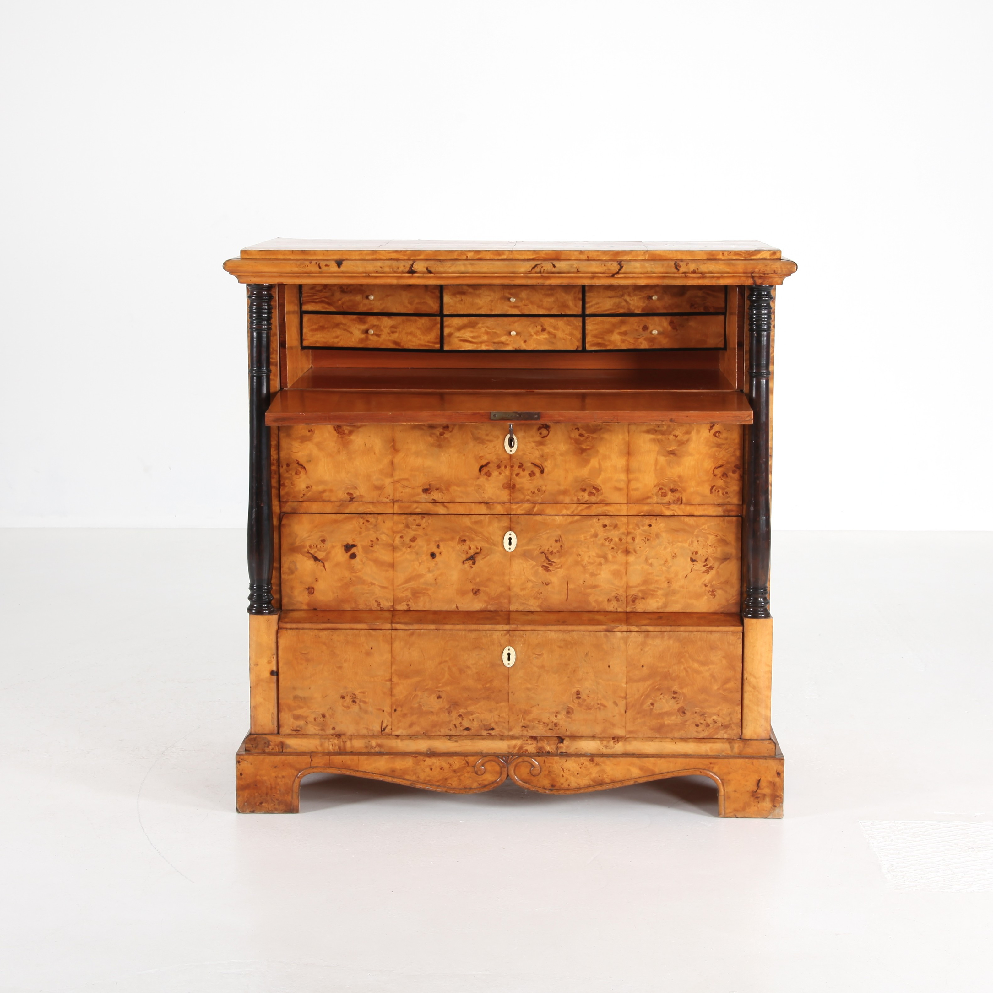 SKRIVBYRÅ, björk, Karl Johan, Sverige 1830-tal.