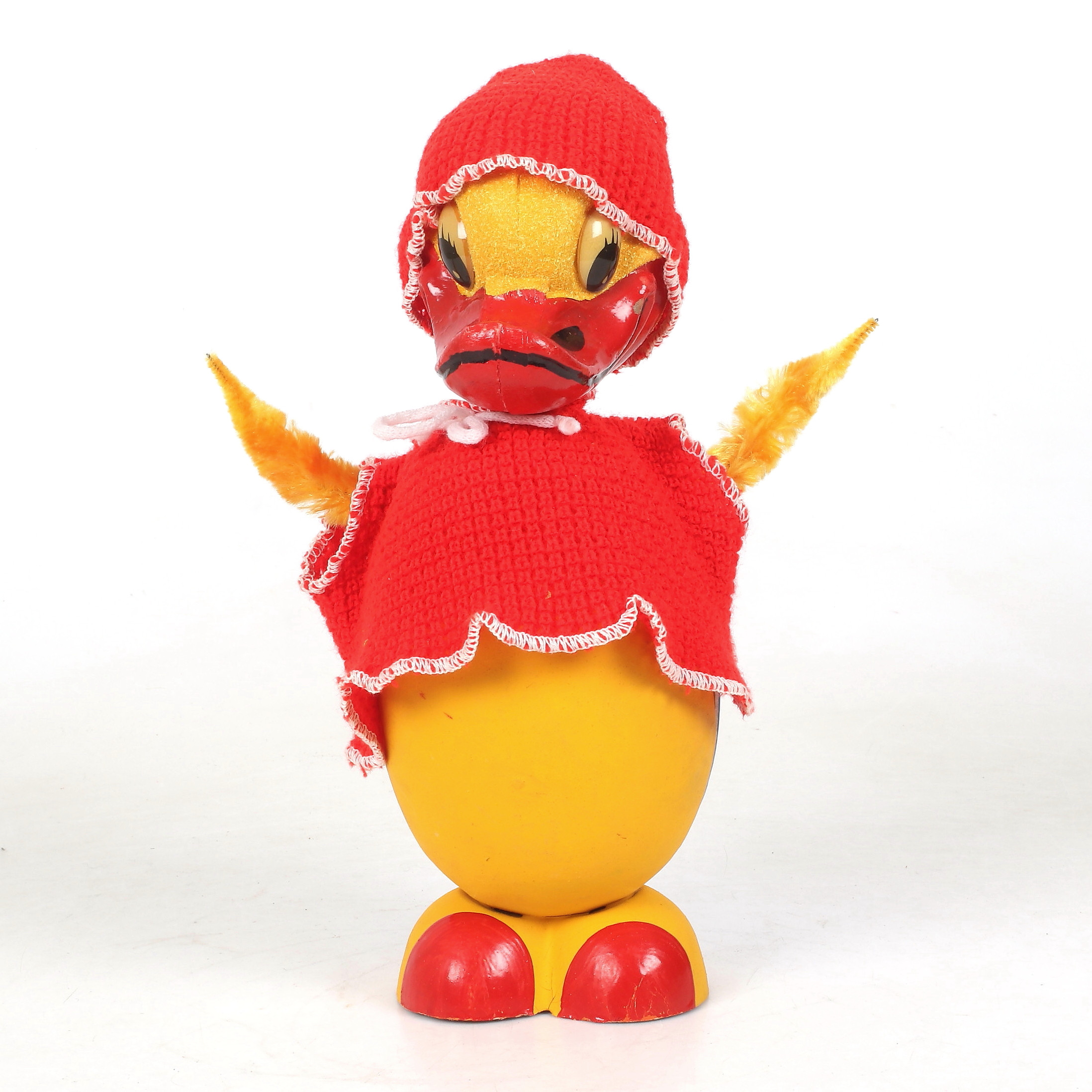 PÅSKÄGG, papier maché, Anka, 1900-talets mitt.