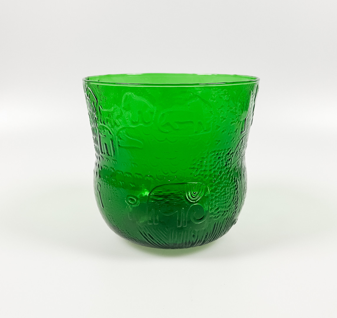 OIVA TOIKKA. SKÅL, glas, "Fauna", Nuutajärvi, Finland.