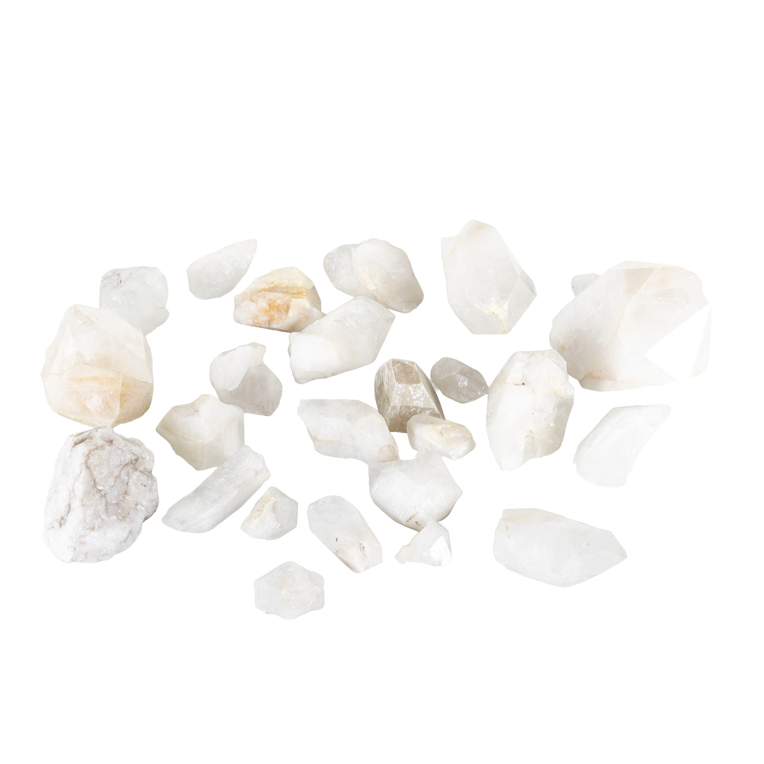 BERGKRISTALL, ett parti ca 50kg.