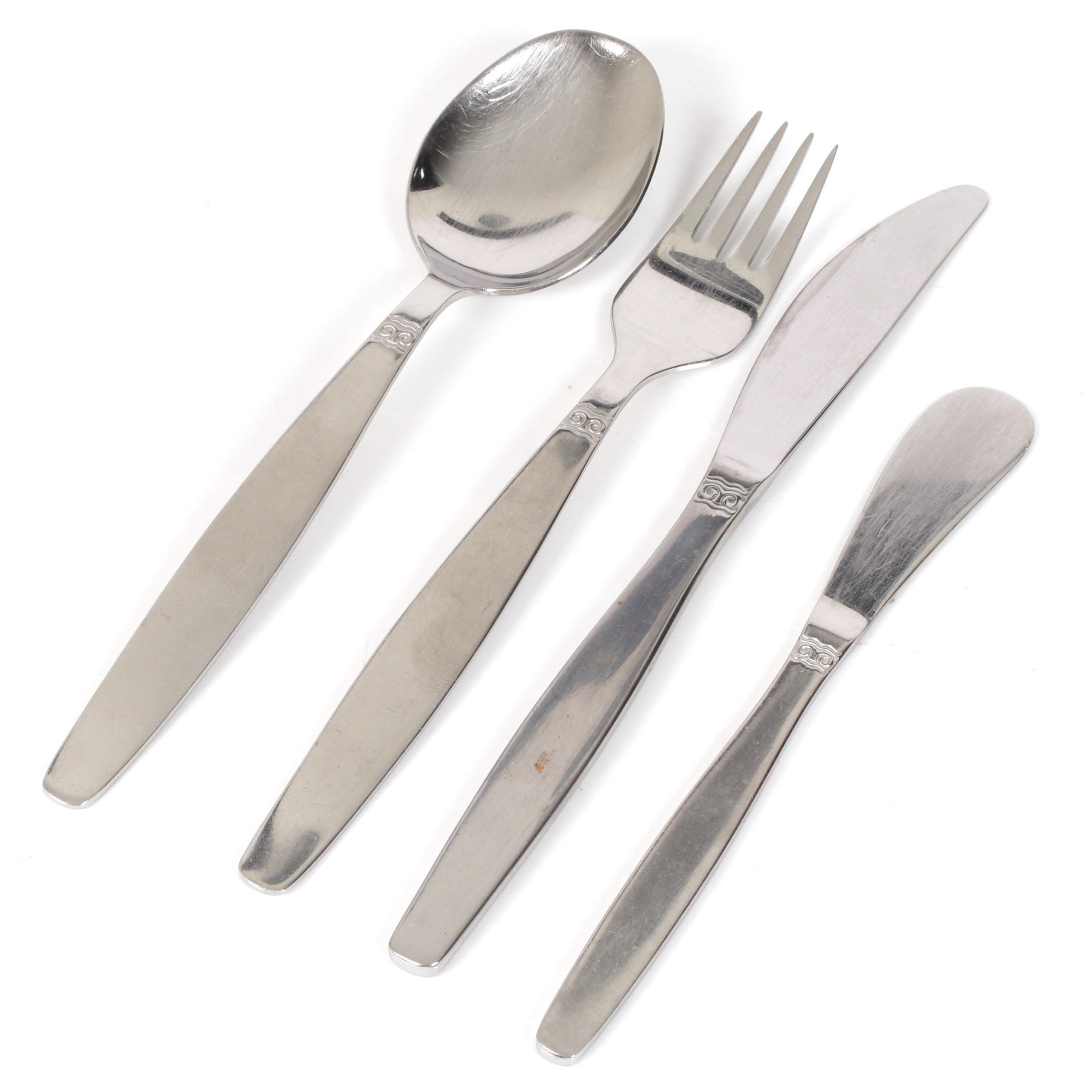 SONJA KATZIN. Bestick, 27 delar, "Sessan", Nils Johan. 1900-tal.