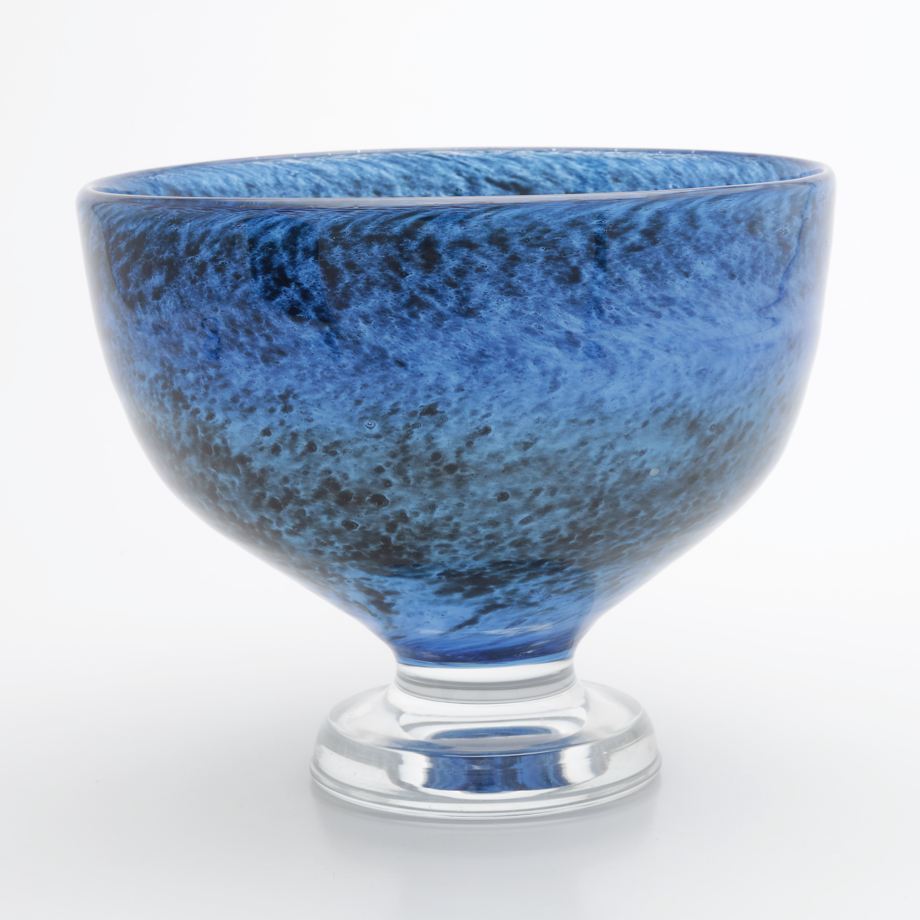 BERTIL VALLIEN. Skål, glas, Boda-Åfors, signerad.