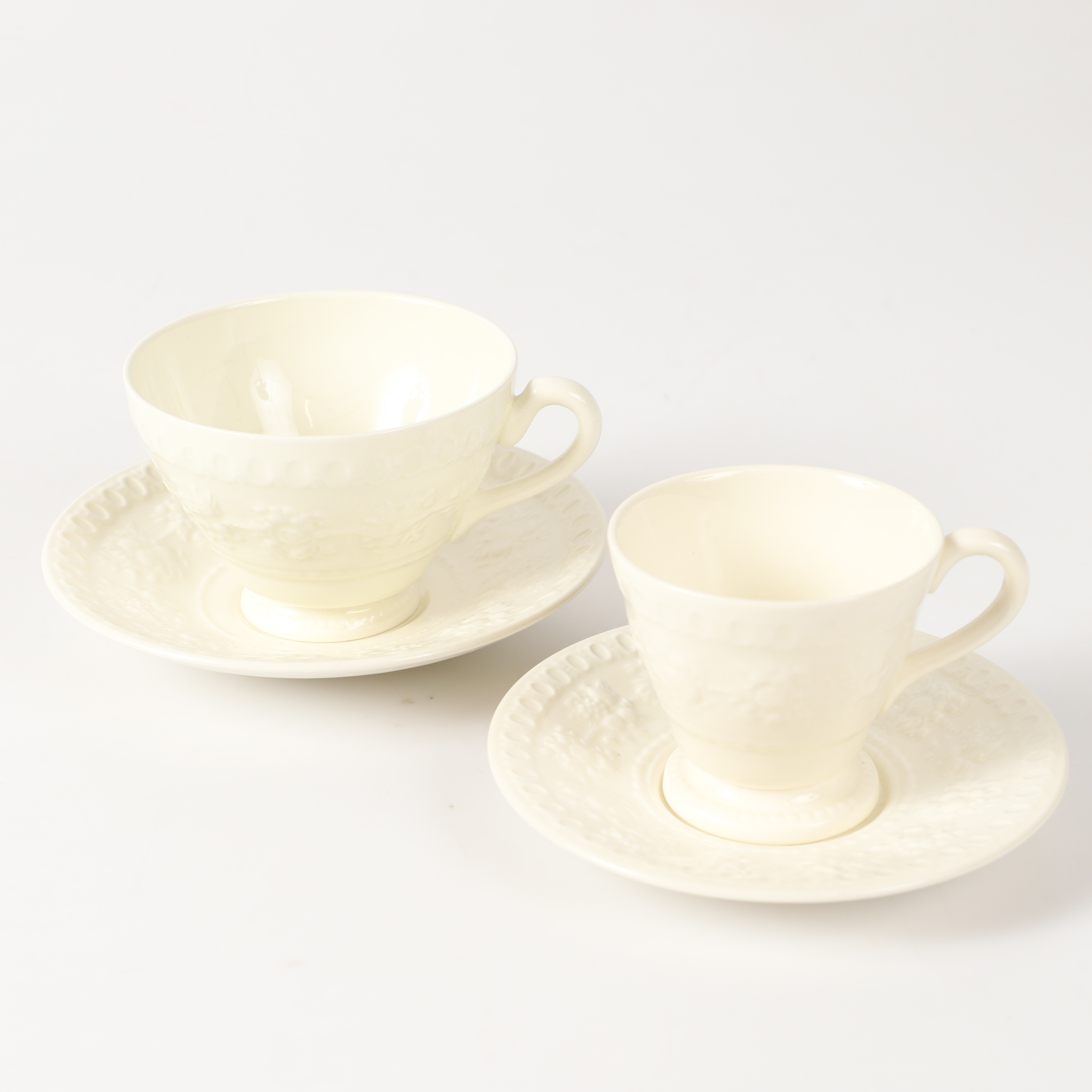 KAFFE- SAMT TESERVIS, 58 delar, porslin, Wedgwood, England.