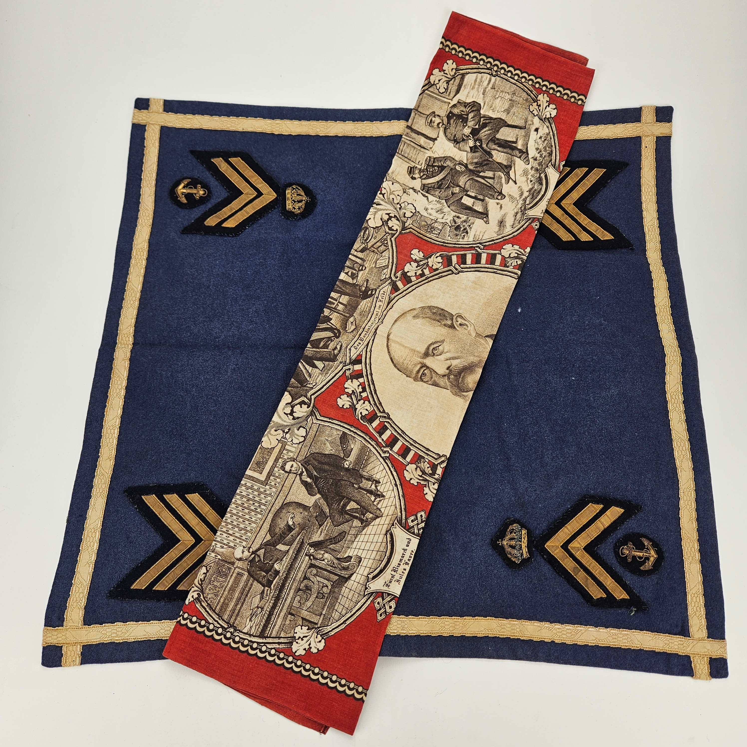 DUKAR, 2 st, bland annat Furst. Bismarck, 1800-1900-tal.