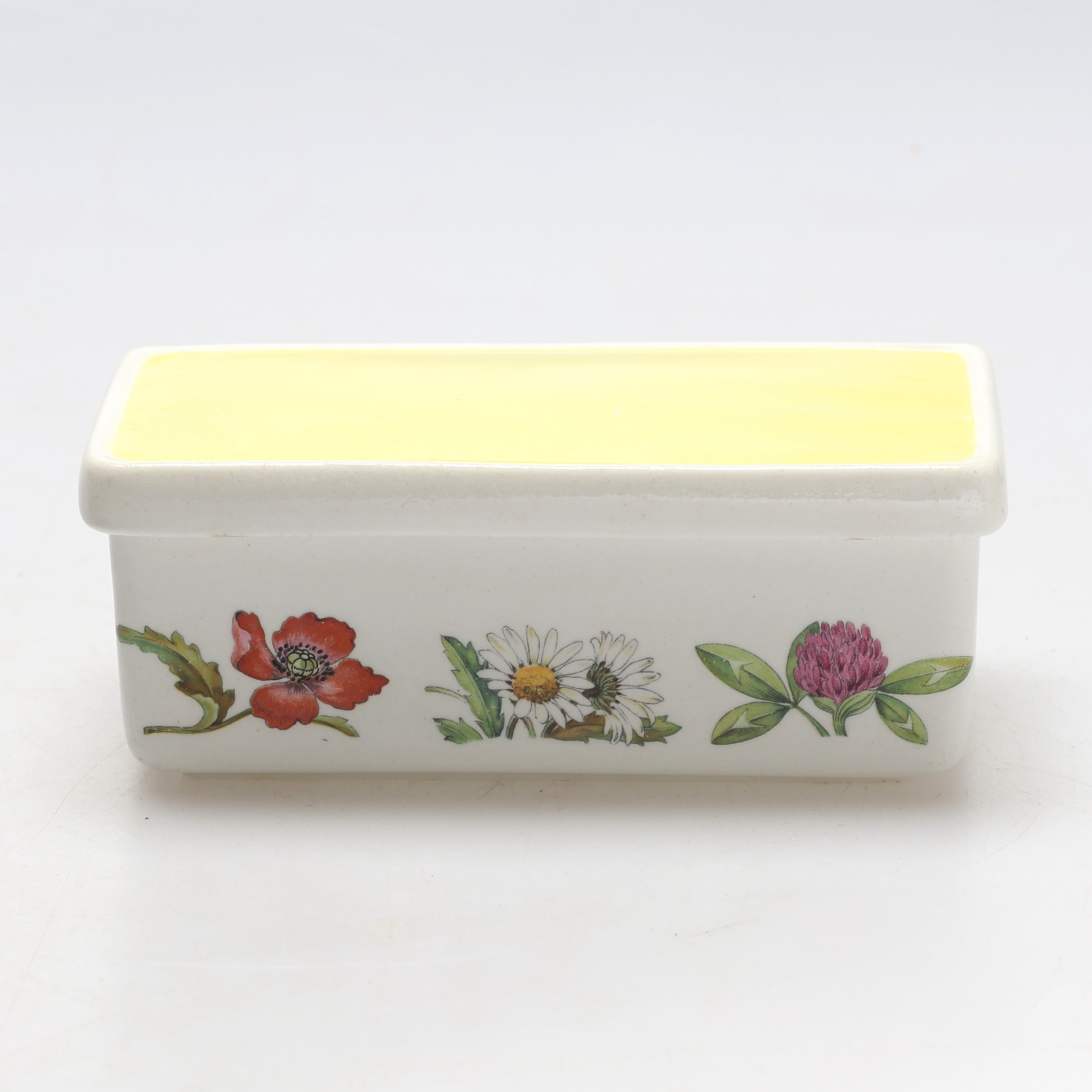 SMÖRASK. Porslin, "Sommar", Gustavsberg.