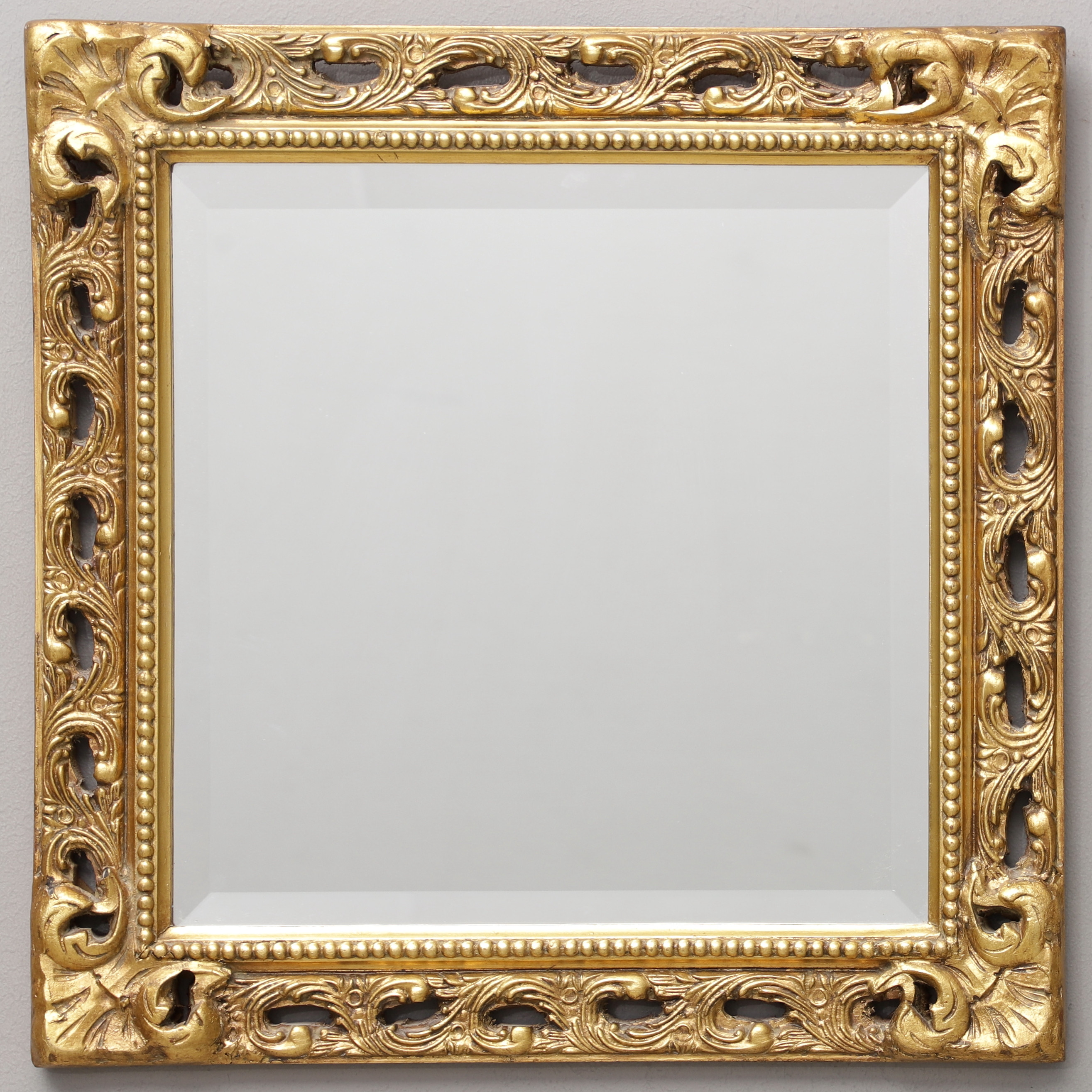 SPEGEL, slipat glas, 1900-talets mitt.