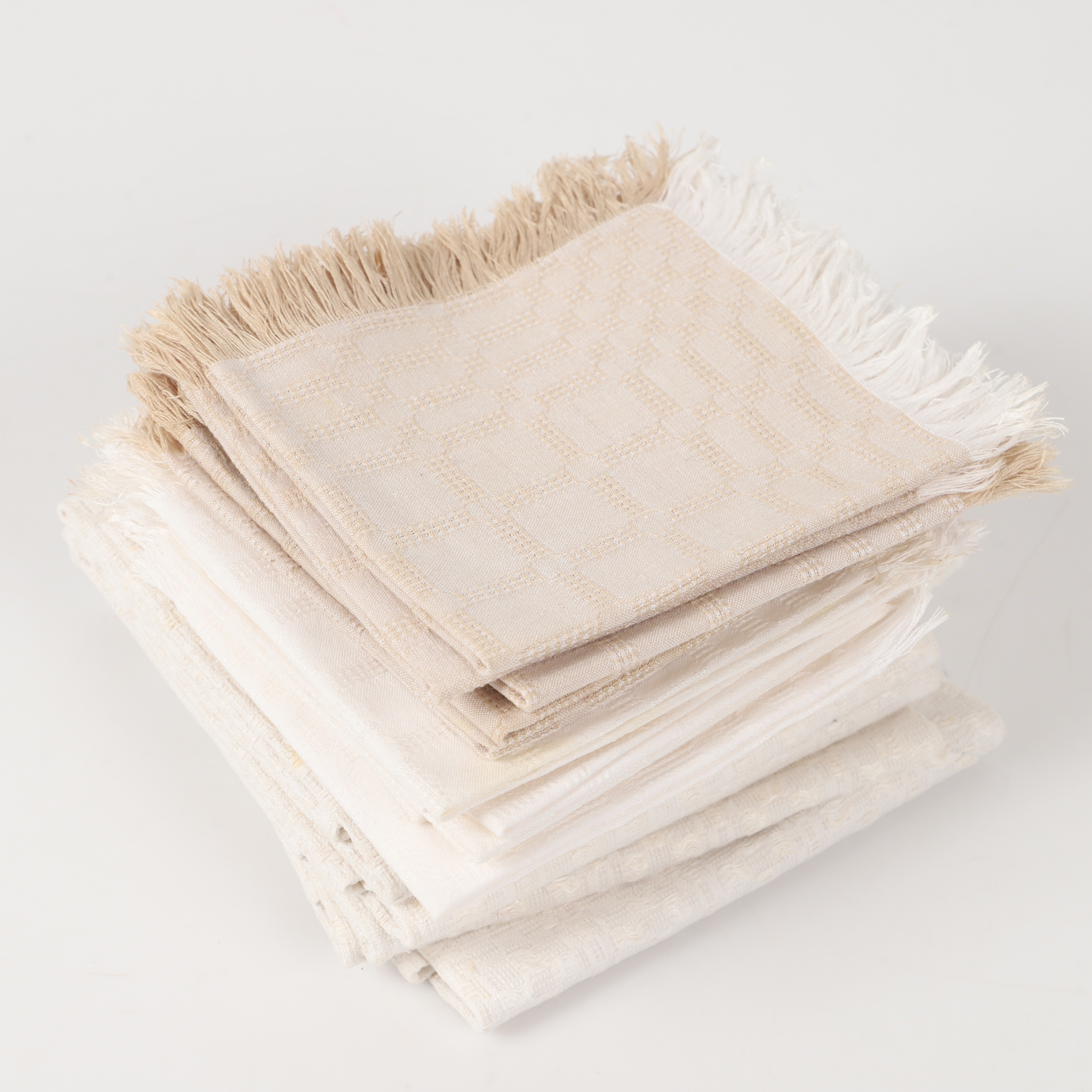 KAFFESERVETTER, 18 stycken, linne, 1900-tal.