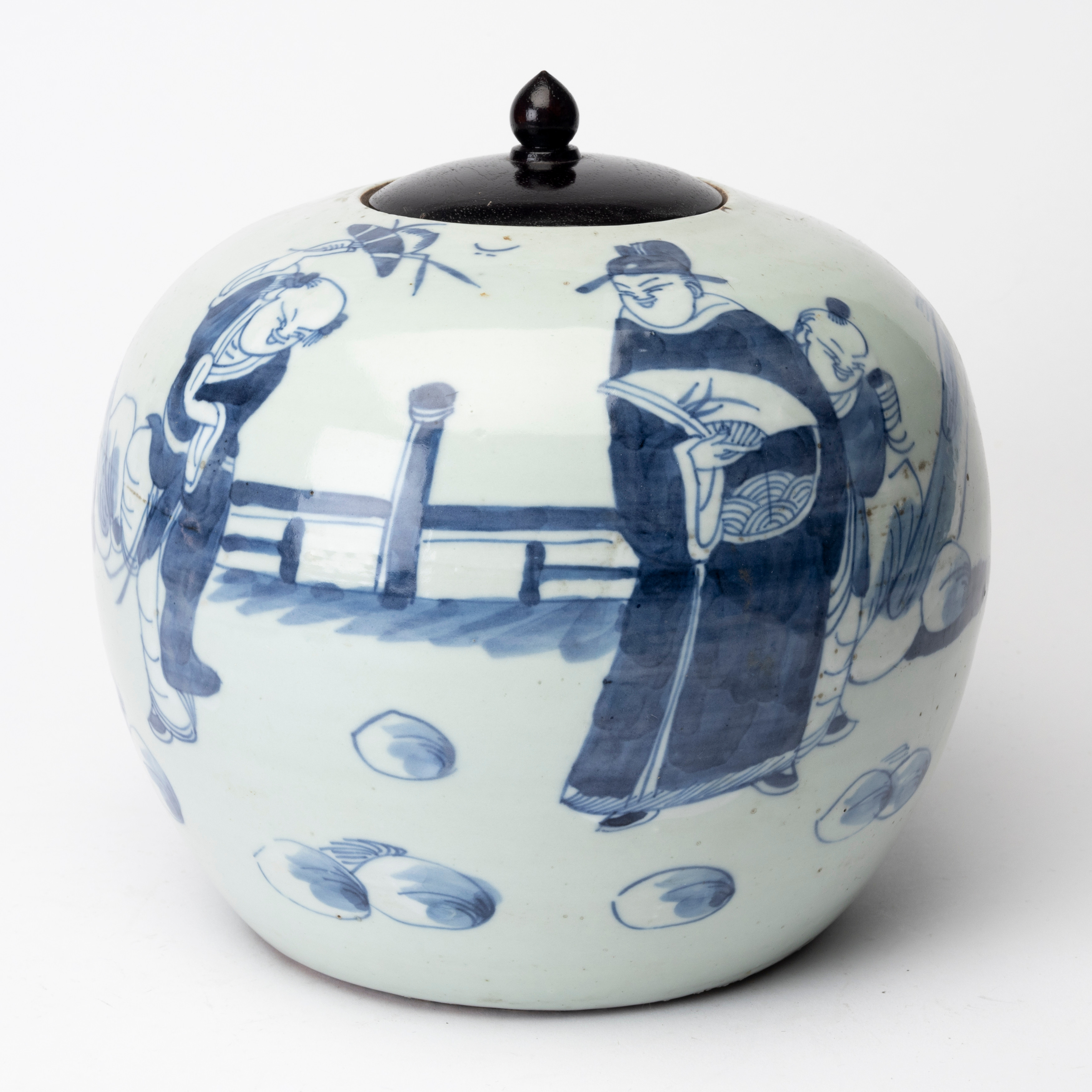 LOCKURNA, porslin, Kina, Qing 1800-tal.