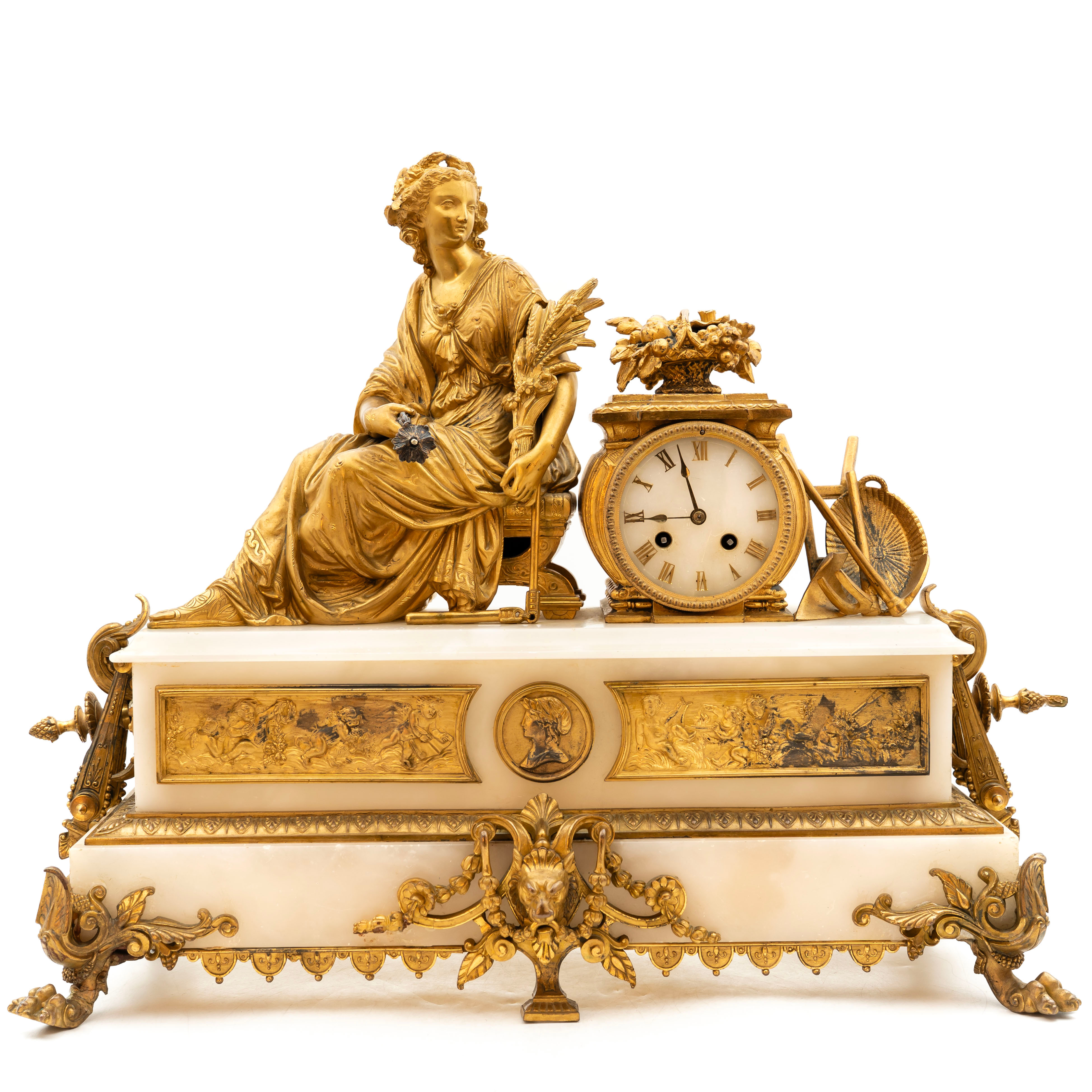 BORDSPENDYL, 1800-talets andra hälft.