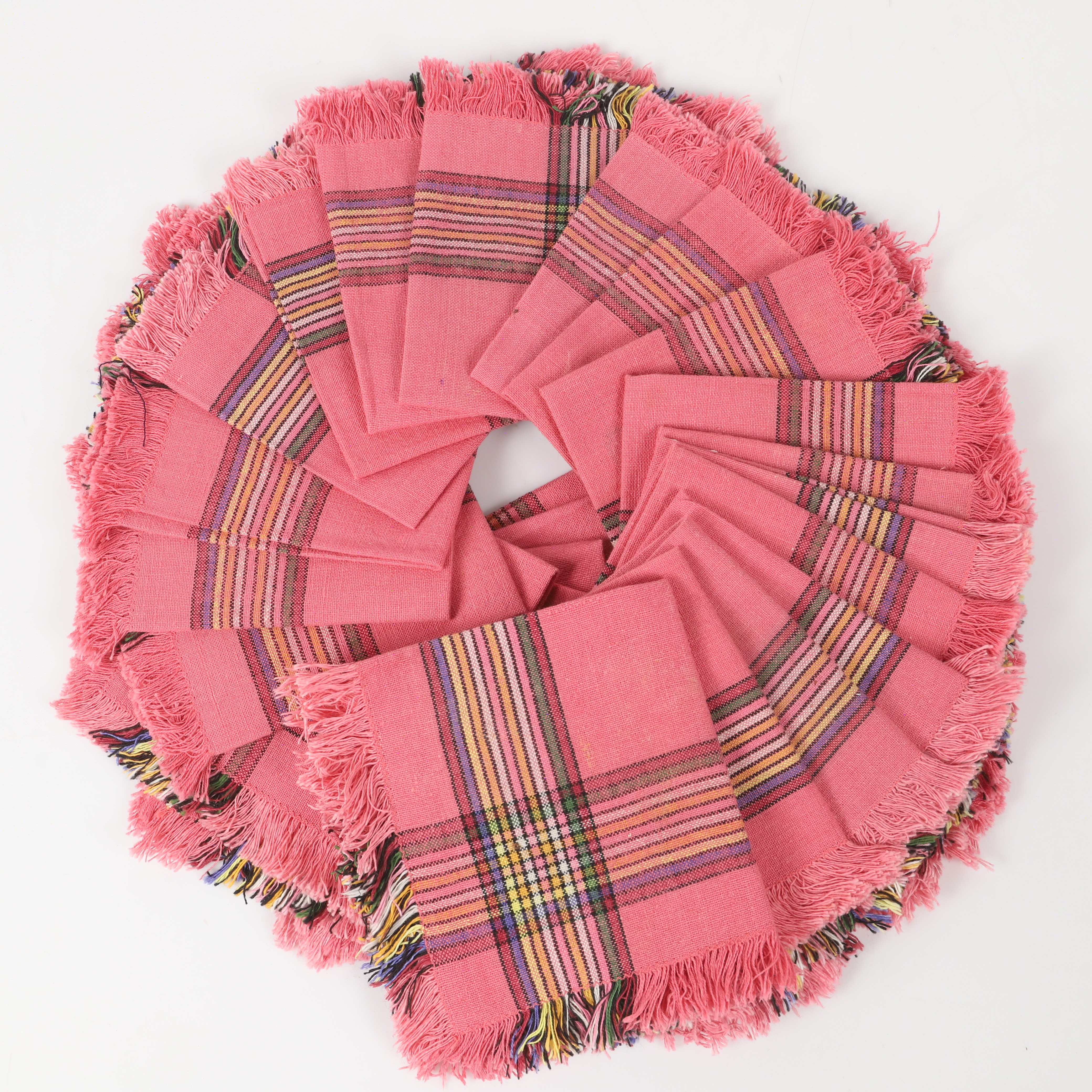 KAFFESERVETTER, 23 stycken, linne,1900-tal.