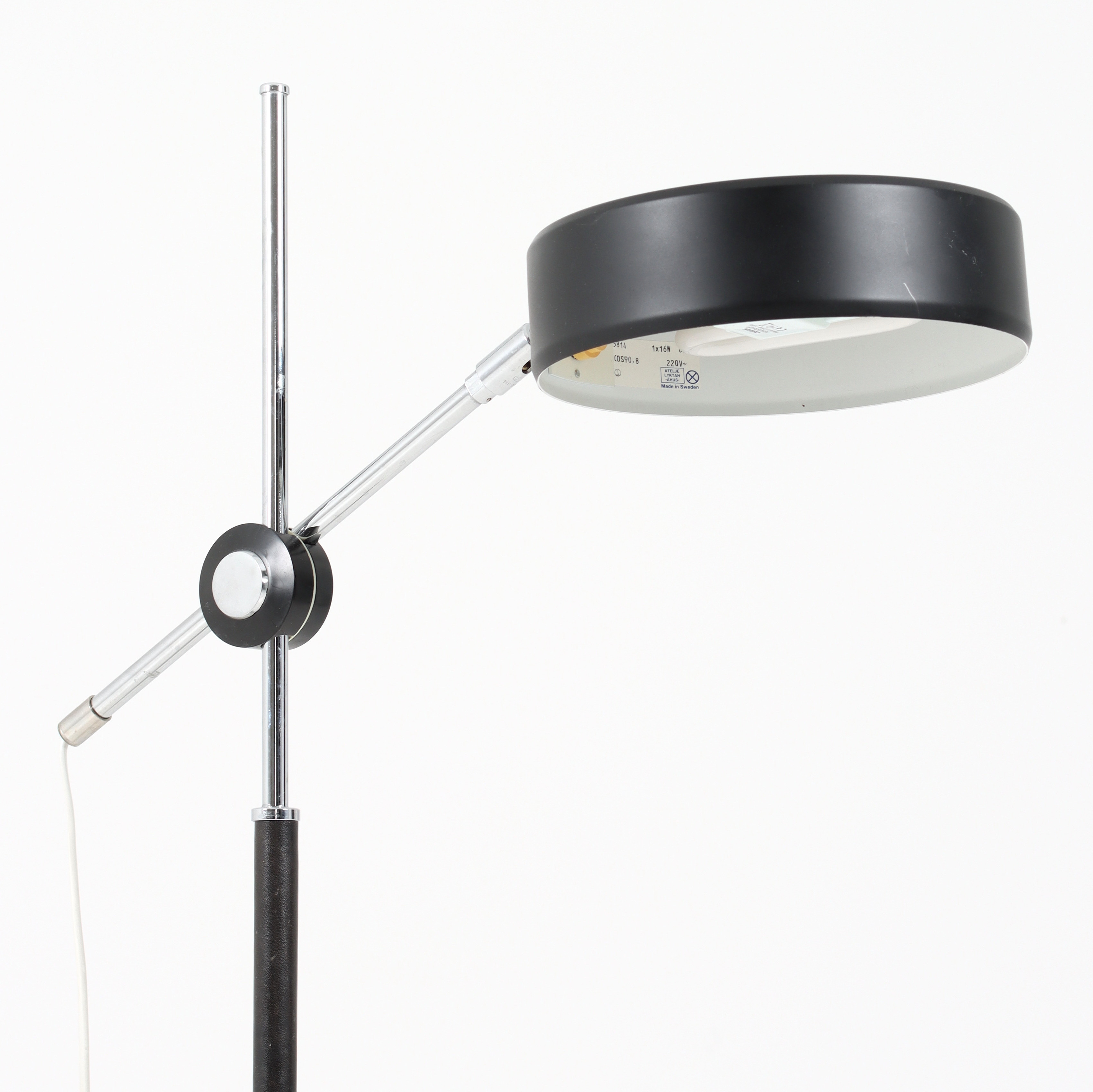 ANDERS PEHRSON. Golvlampa, modell nr 591, "Simris/Olympia", Ateljé Lyktan, Åhus.