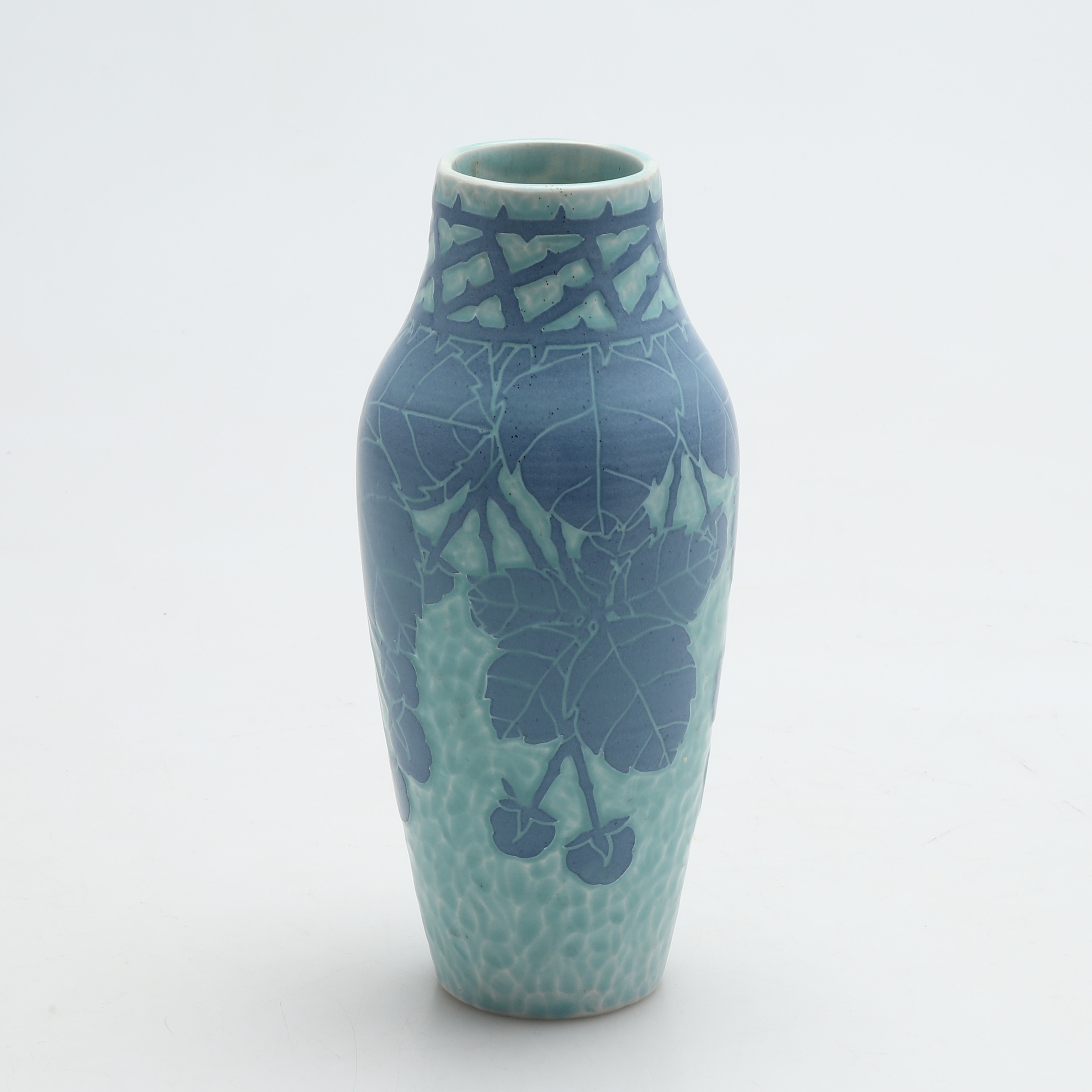 JOSEF EKBERG. VAS, stengods, "Sgrafitto", Gustavsberg. 1921.