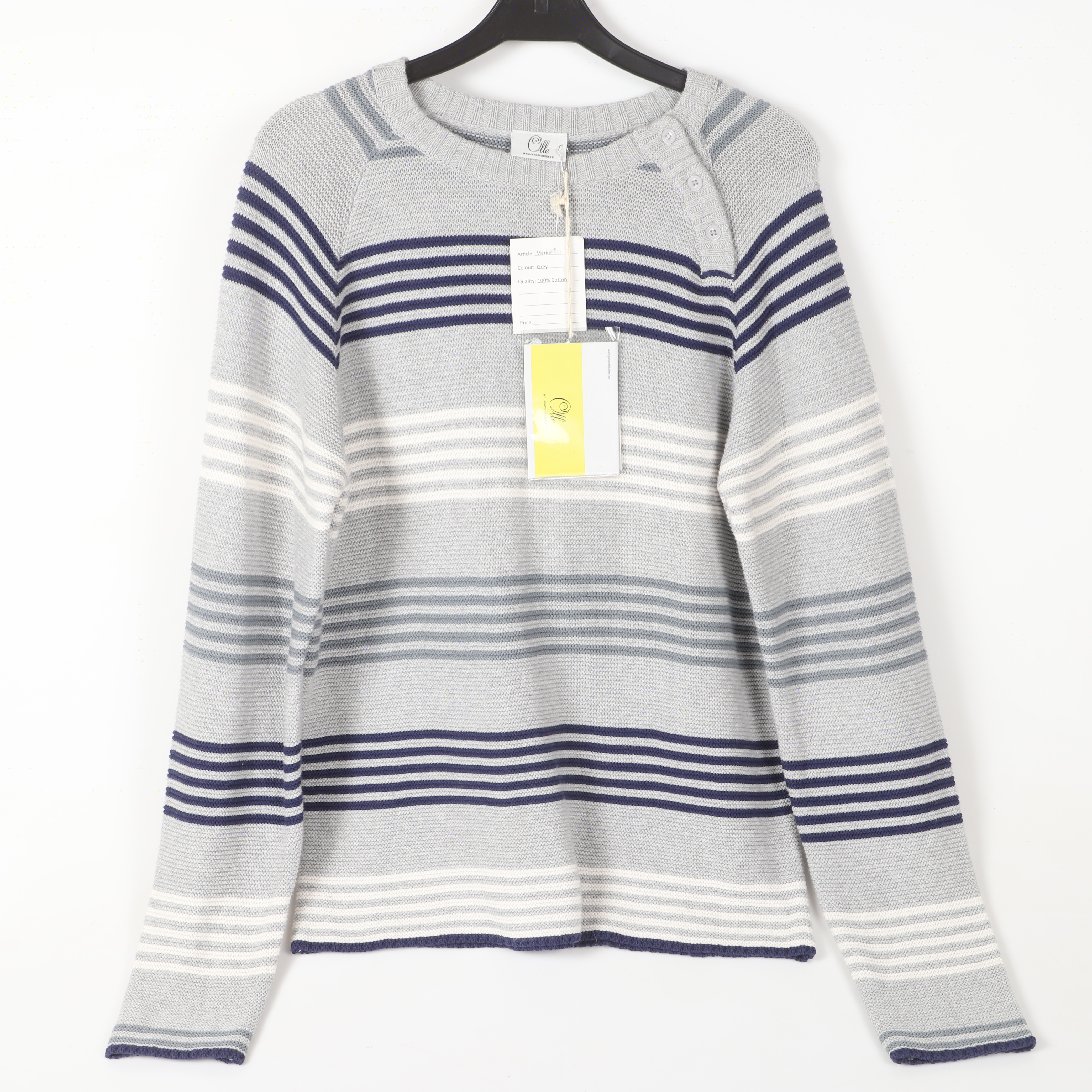 TRÖJA, dammodell, bomull, Olle by Jumperfabriken.