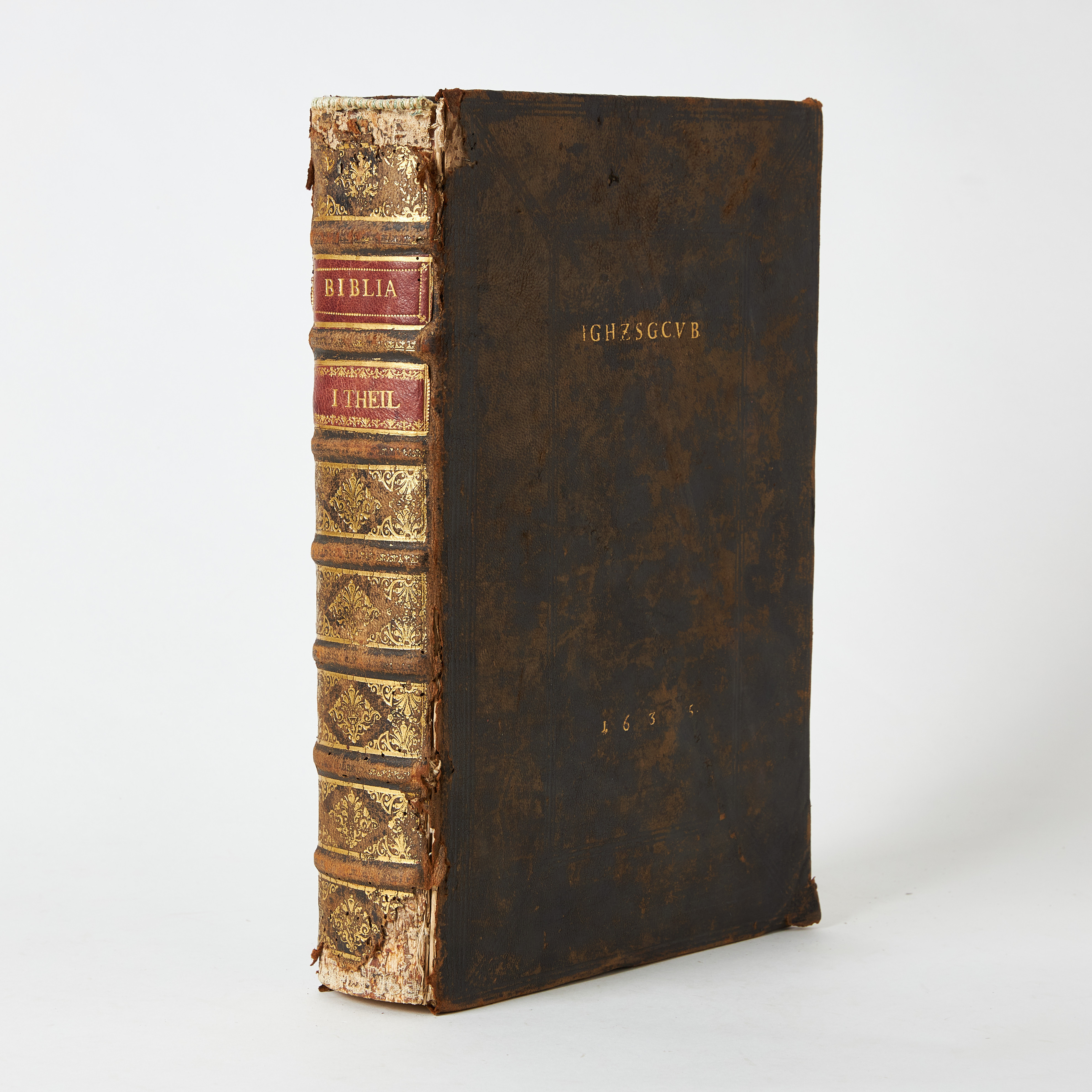 BIBLIA GERMANICA, LUTHER, WITTENBERG 1618 (vol. I only).