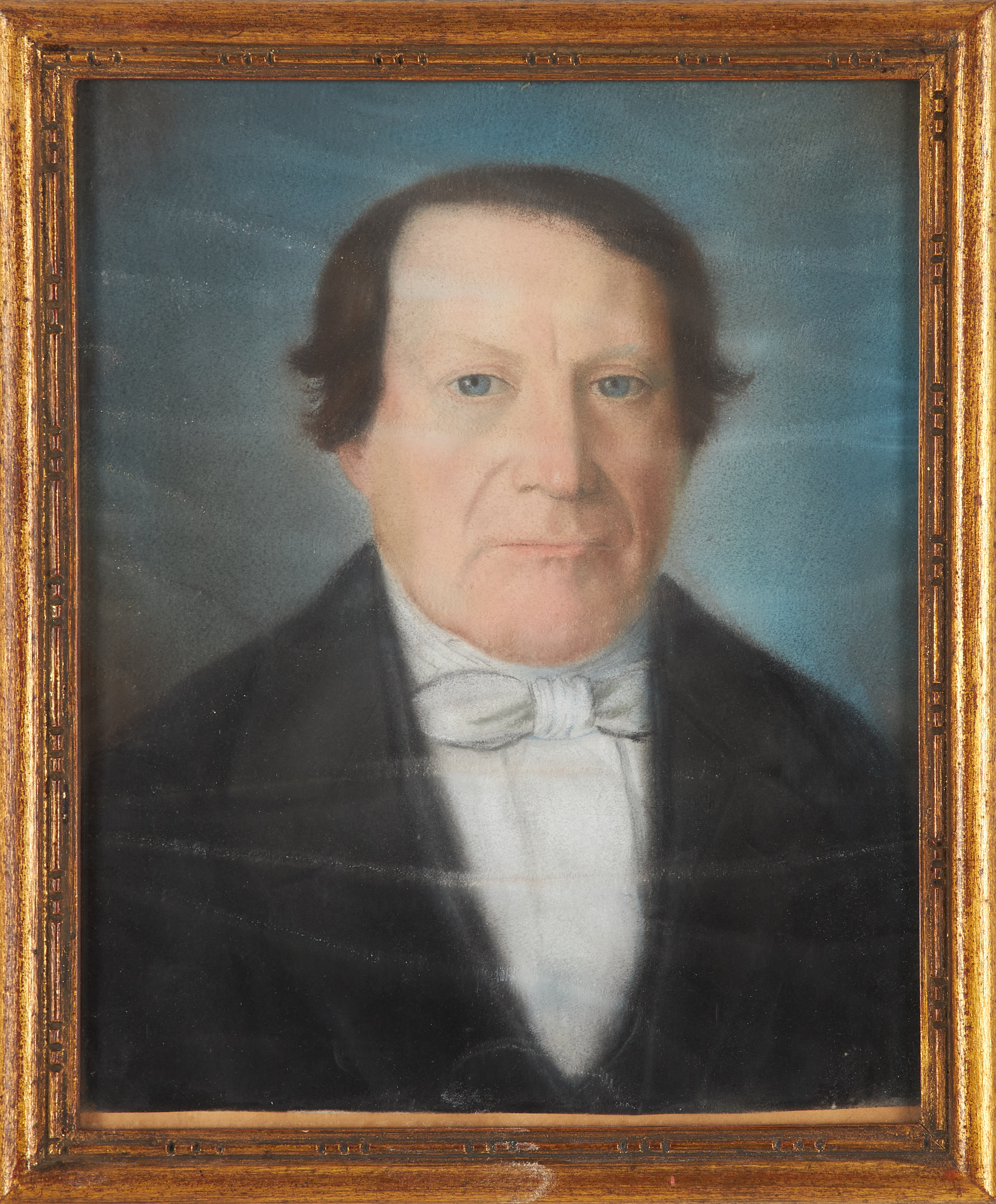 OKÄND KONSTNÄR. Porträtt Per Eric Winge, pastell på papper.