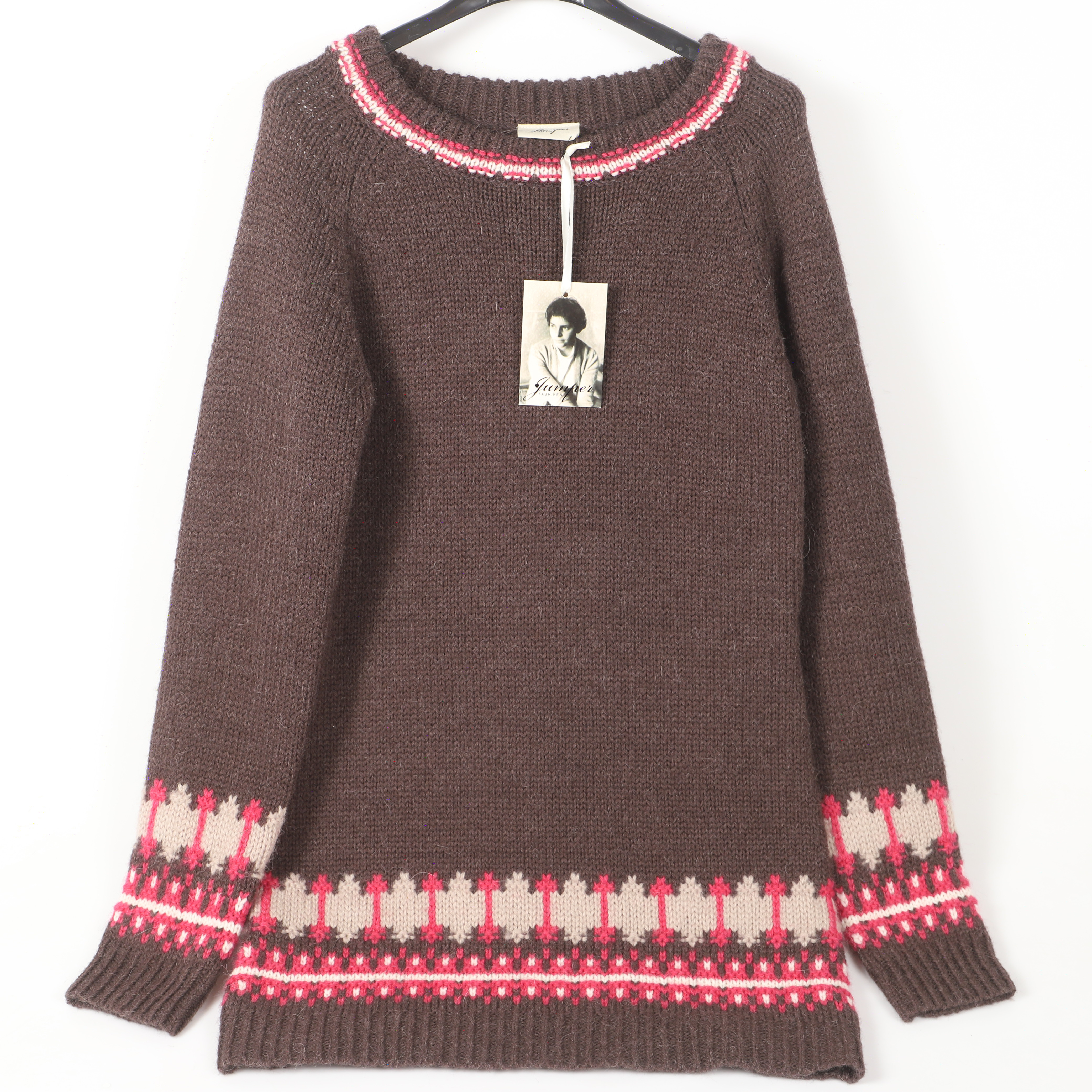 DAMTRÖJA/TUNIKA, stickad ull, Jumperfabriken.