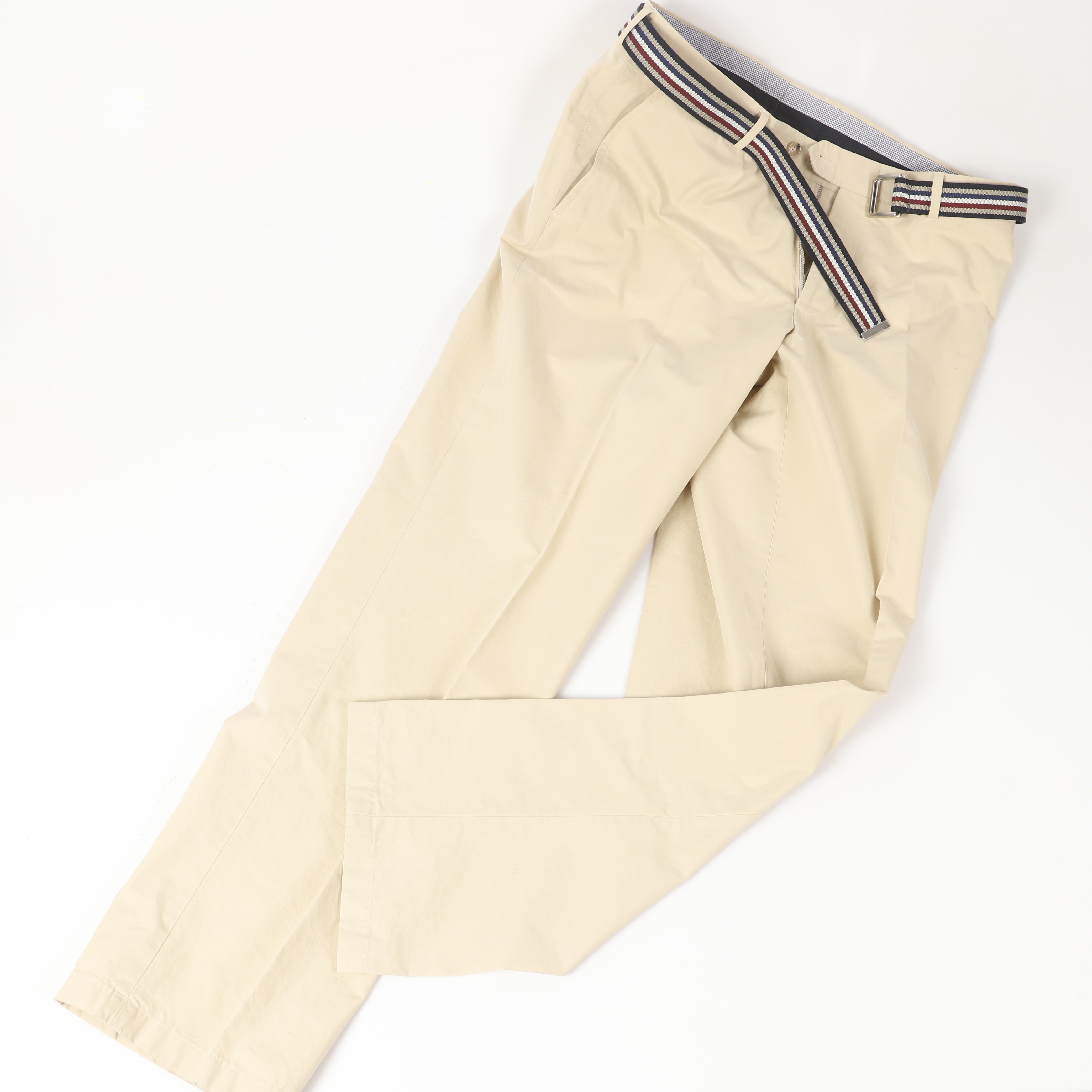 BYXOR MED BÄLTE, bomull, Eduard Dressler.