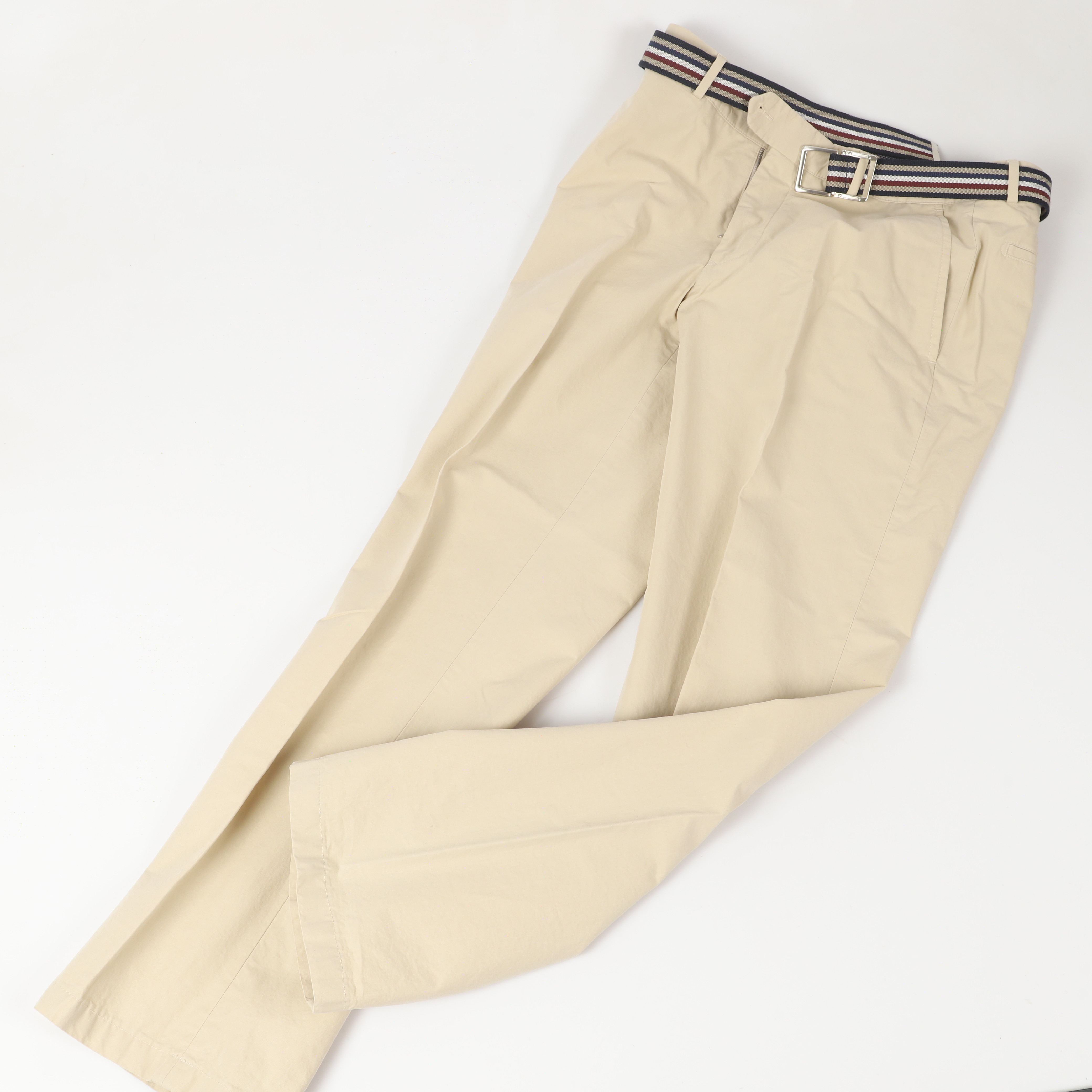 BYXOR MED BÄLTE, bomull, Eduard Dressler.