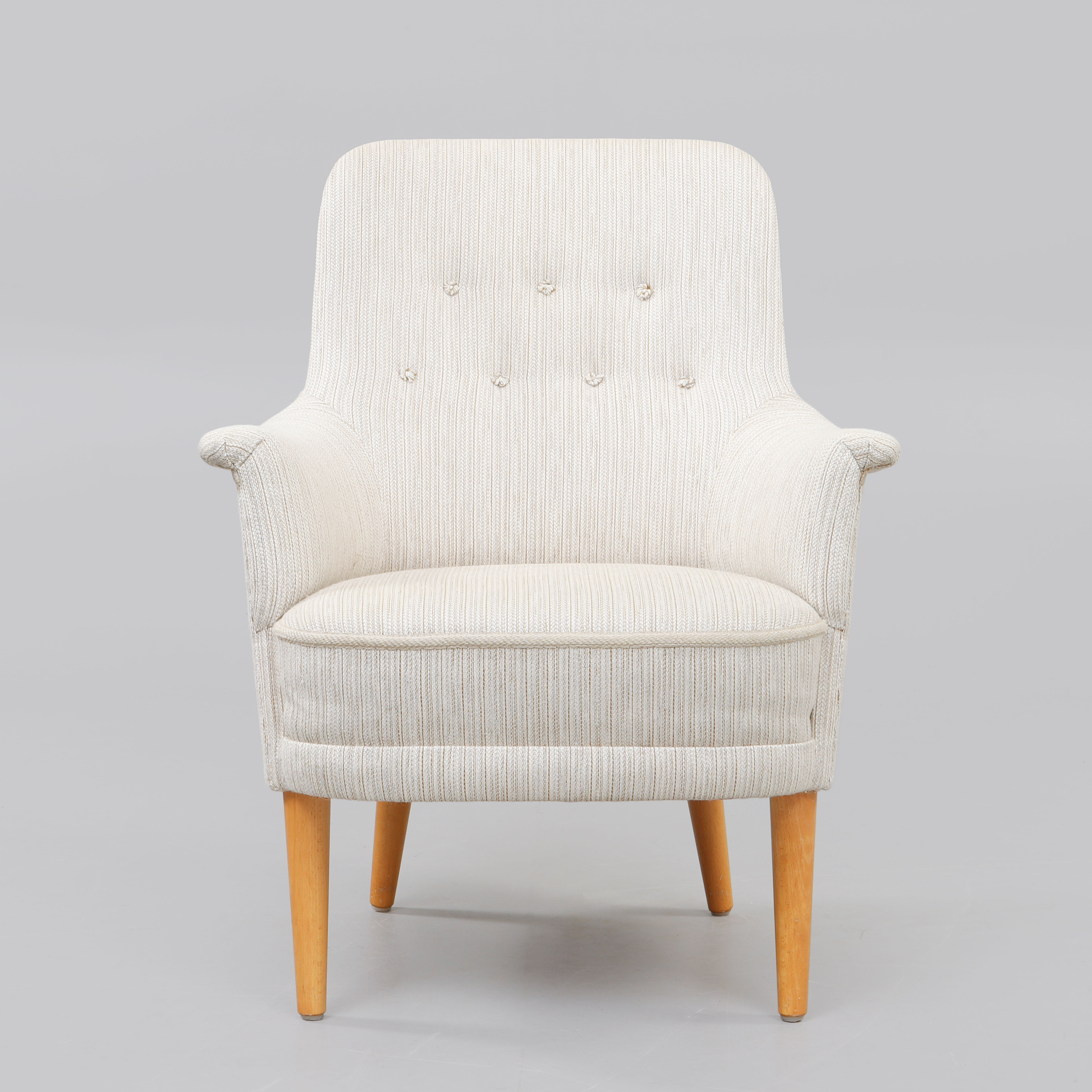 CARL MALMSTEN. Fåtölj, "Samsas", O.H. Sjögren, 1980-tal.