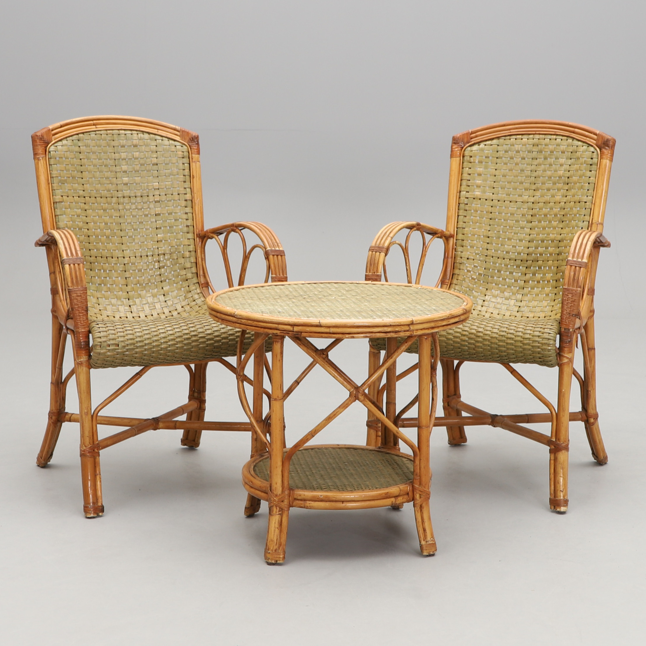 TRÄDGÅRDSMÖBLER, 2+1 delar, 1900-talets slut.