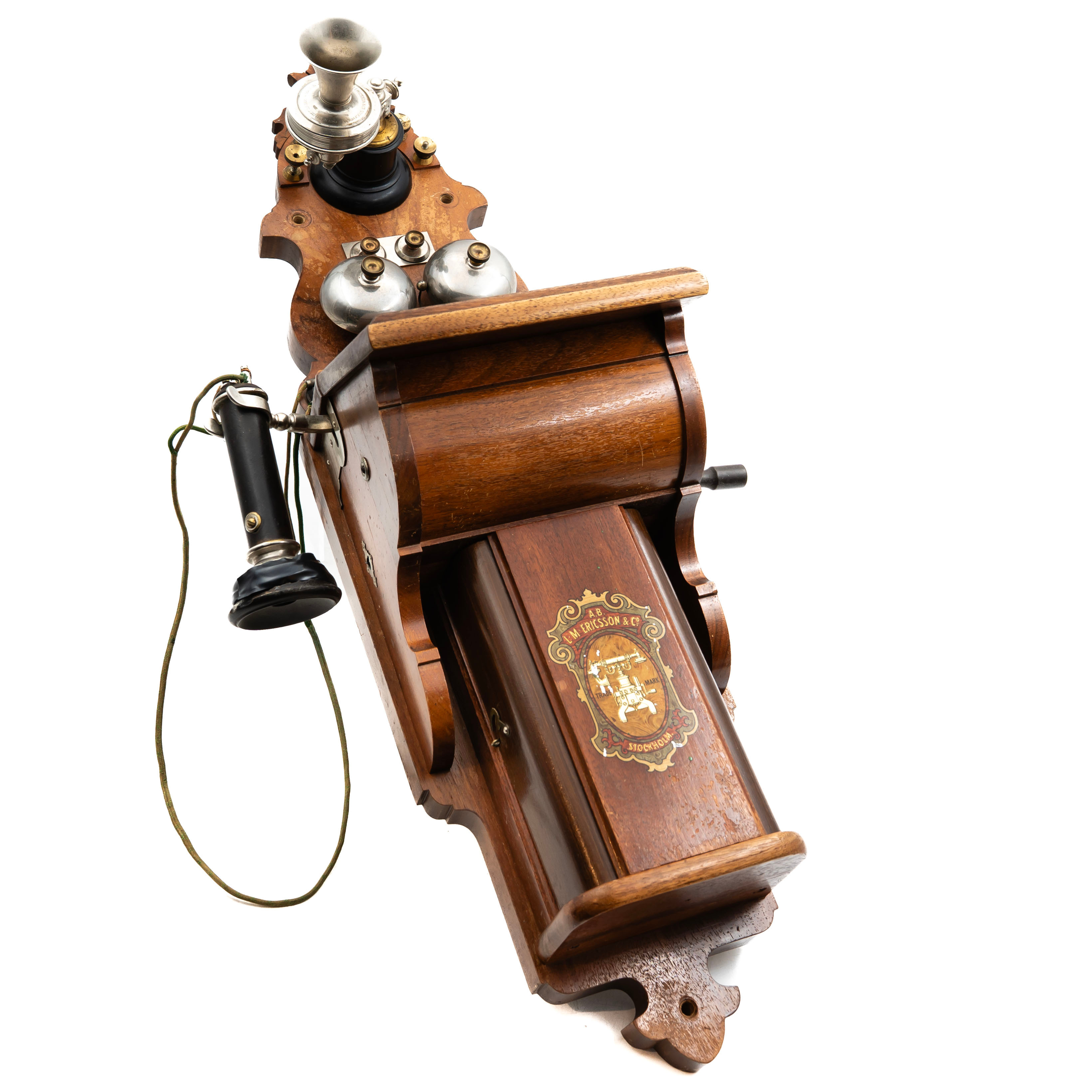 VÄGGTELEFON, AB L.M Eriksson & CO, Stockholm.