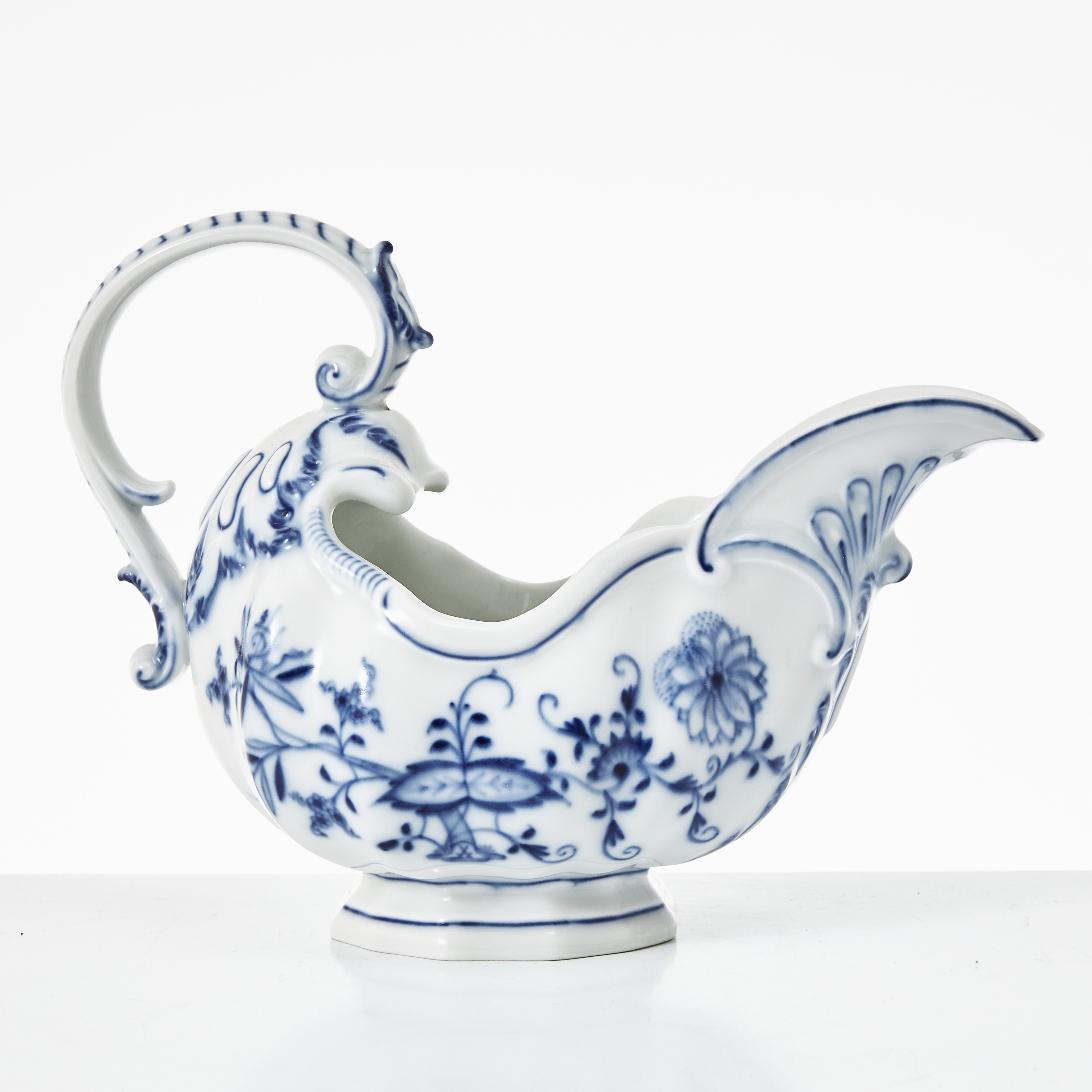 SÅSSNIPA, "Lökmönstret", porslin, Meissen, Tyskland.