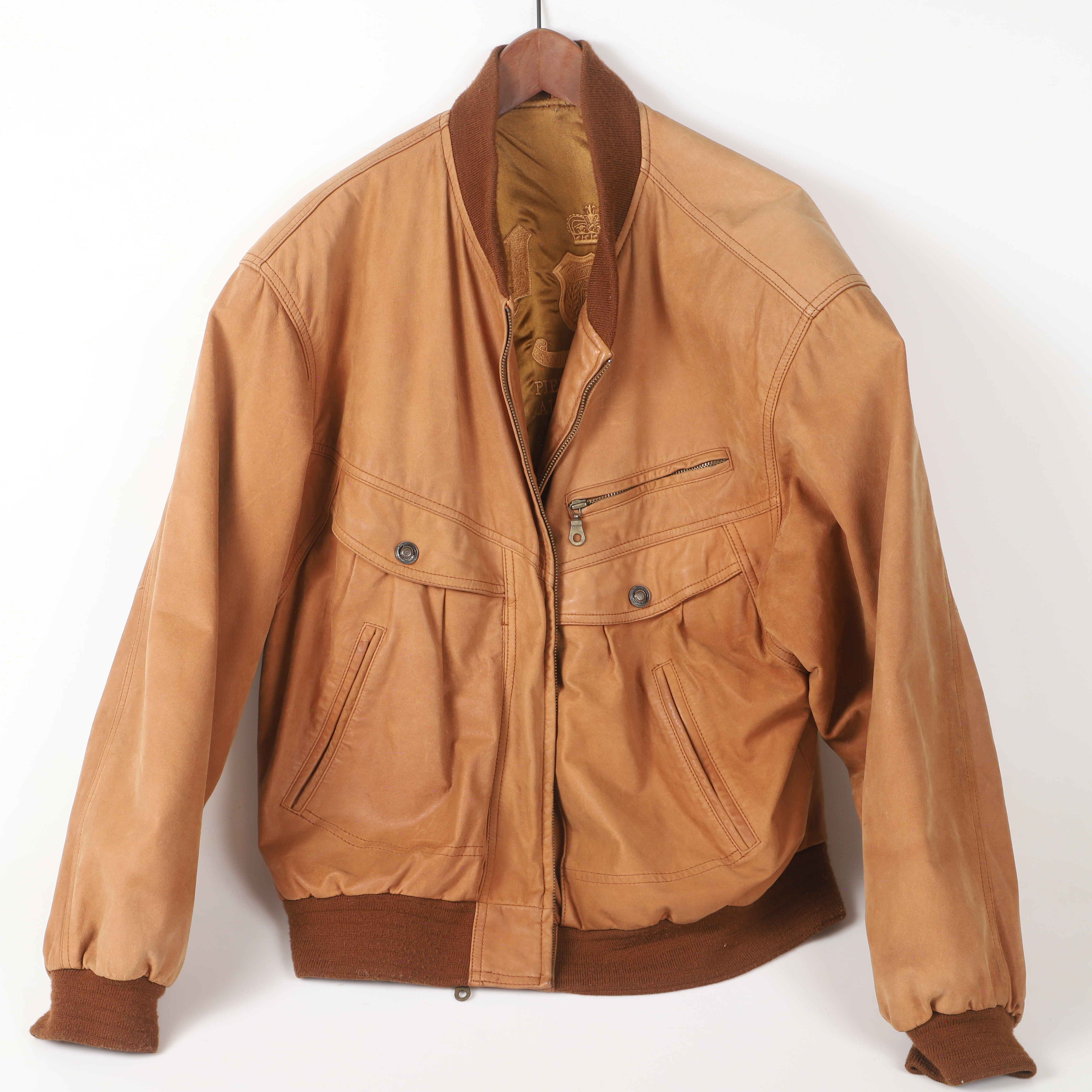 HERRJACKA, skinn, Pierre Salomon by Alexandra, 2000-tal.