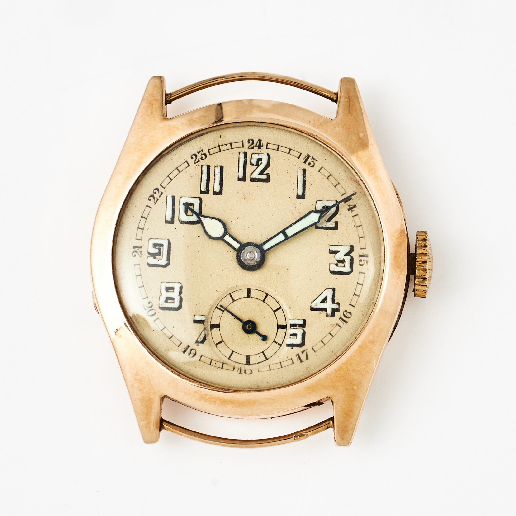 ARMBANDSUR, 27,5 mm, 14K guld, ca 1935.