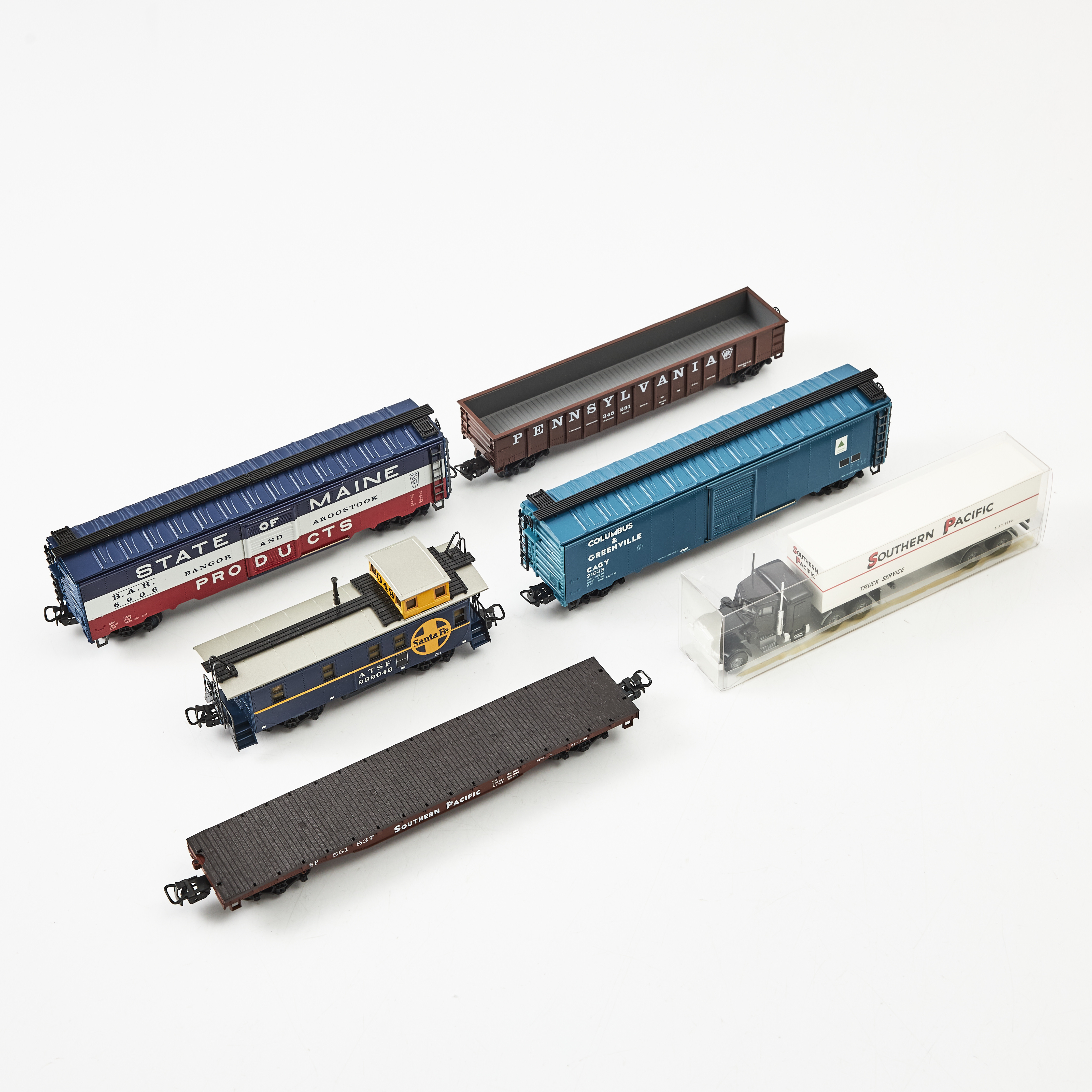 MÄRKLIN, 4863, amerikanskt vagnset med 5 vagnar, H0.