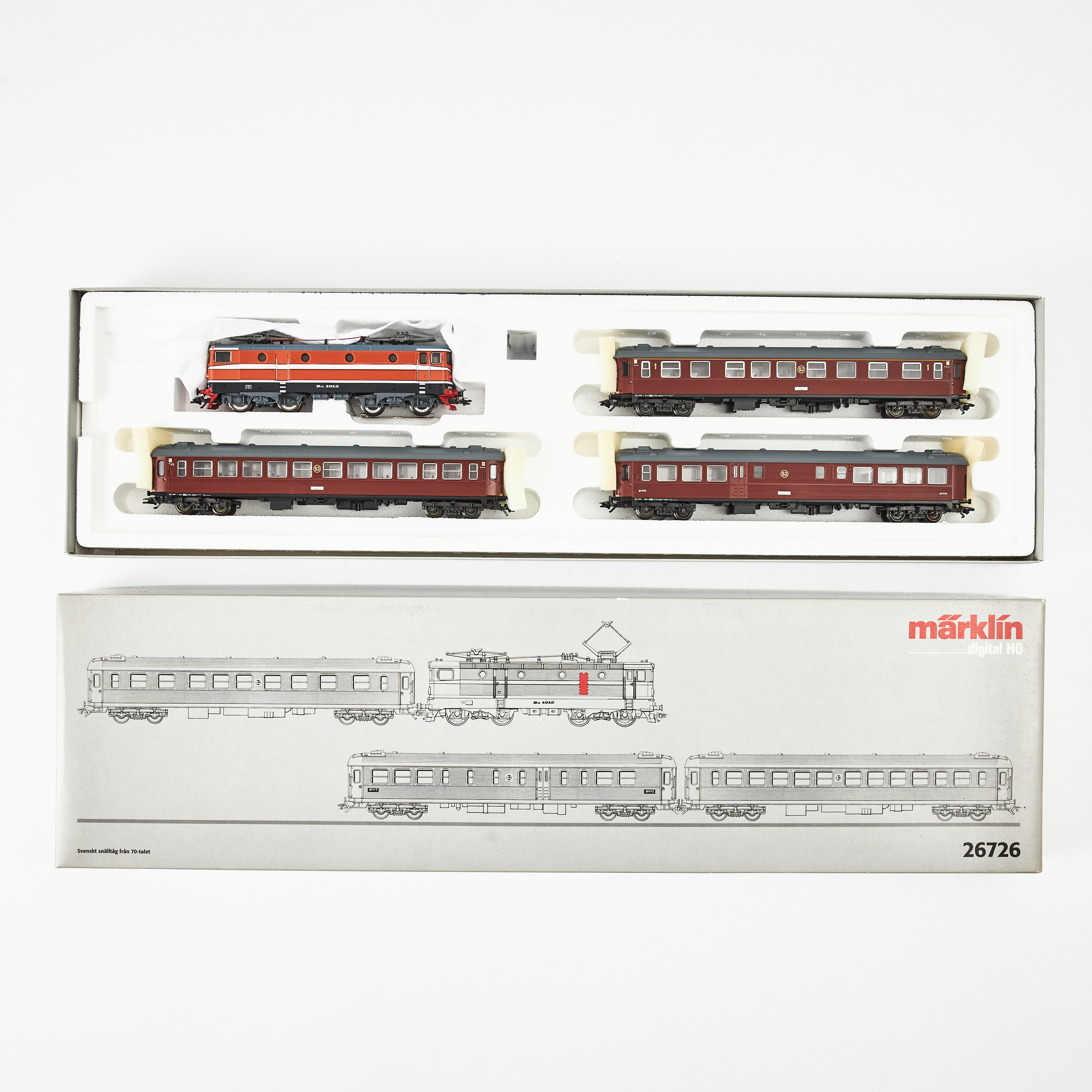 MÄRKLIN, 26726, "Göteborgaren" SJ Tågset, H0.
