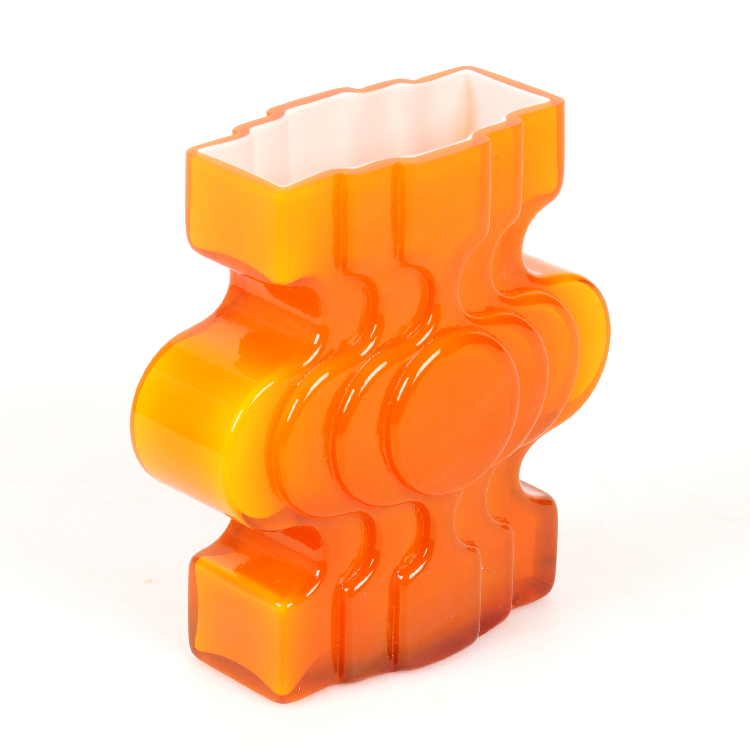 PER OLOF STRÖM. Vas, glas, signerad 1970, Alsterfors.