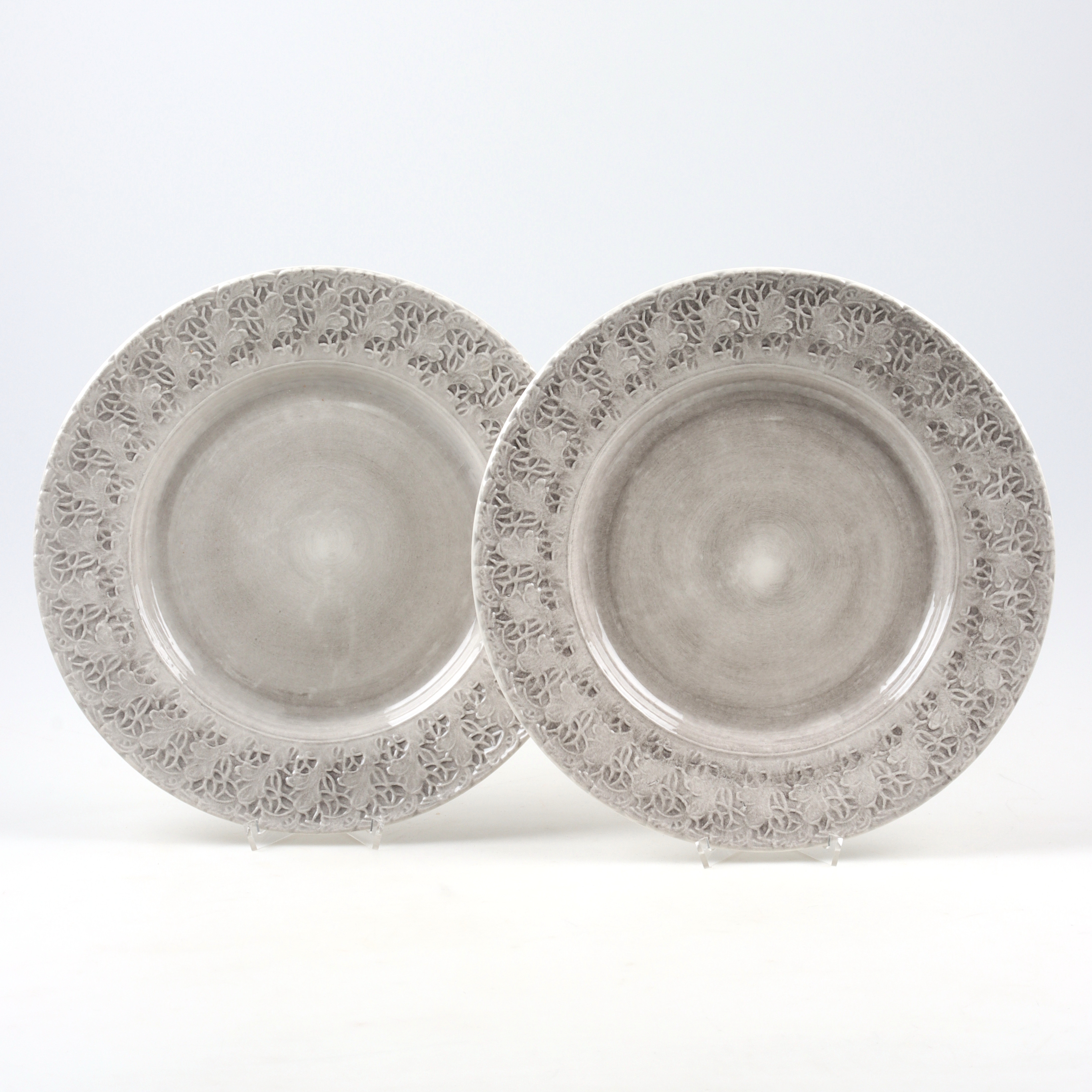 UPPLÄGGNINGSFAT, 2 st, keramik, Mateus, Portugal.