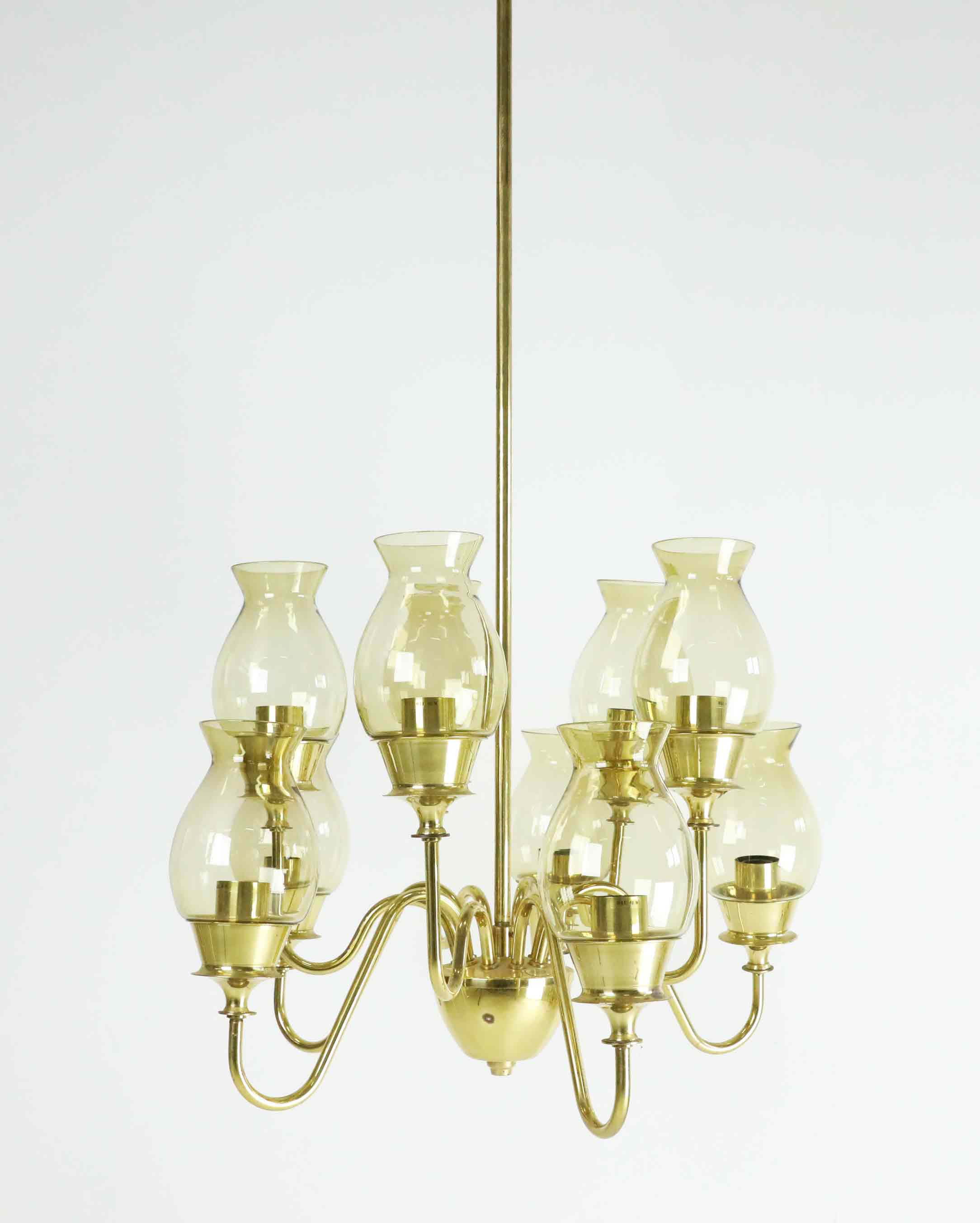 HANS-AGNE JAKOBSSON. Taklampa, Modell T 837/10, Markaryd, 1900-talets andra hälft.