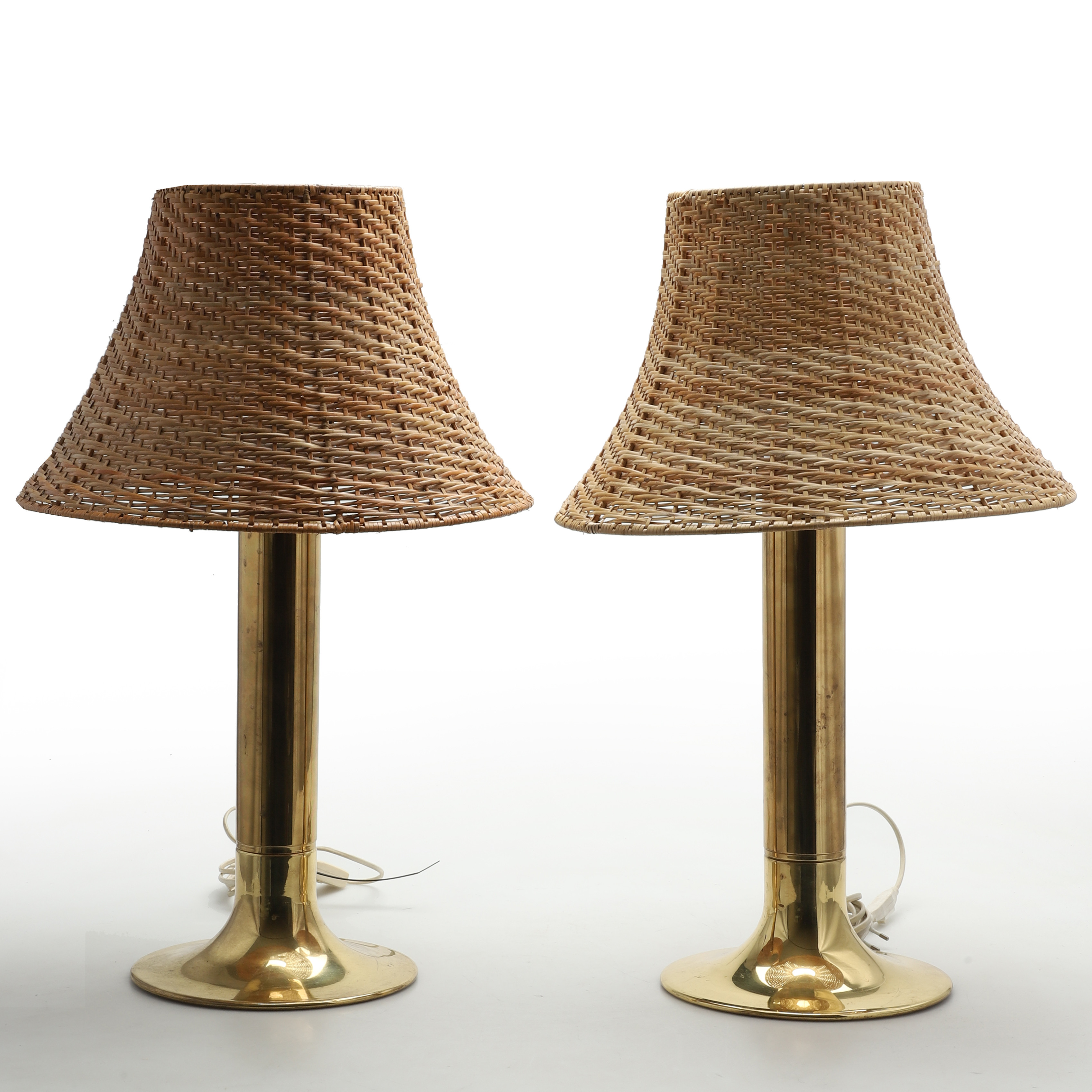 HANS-AGNE JAKOBSSON, bordslampor, ett par, modell B 204/31. Markaryd.