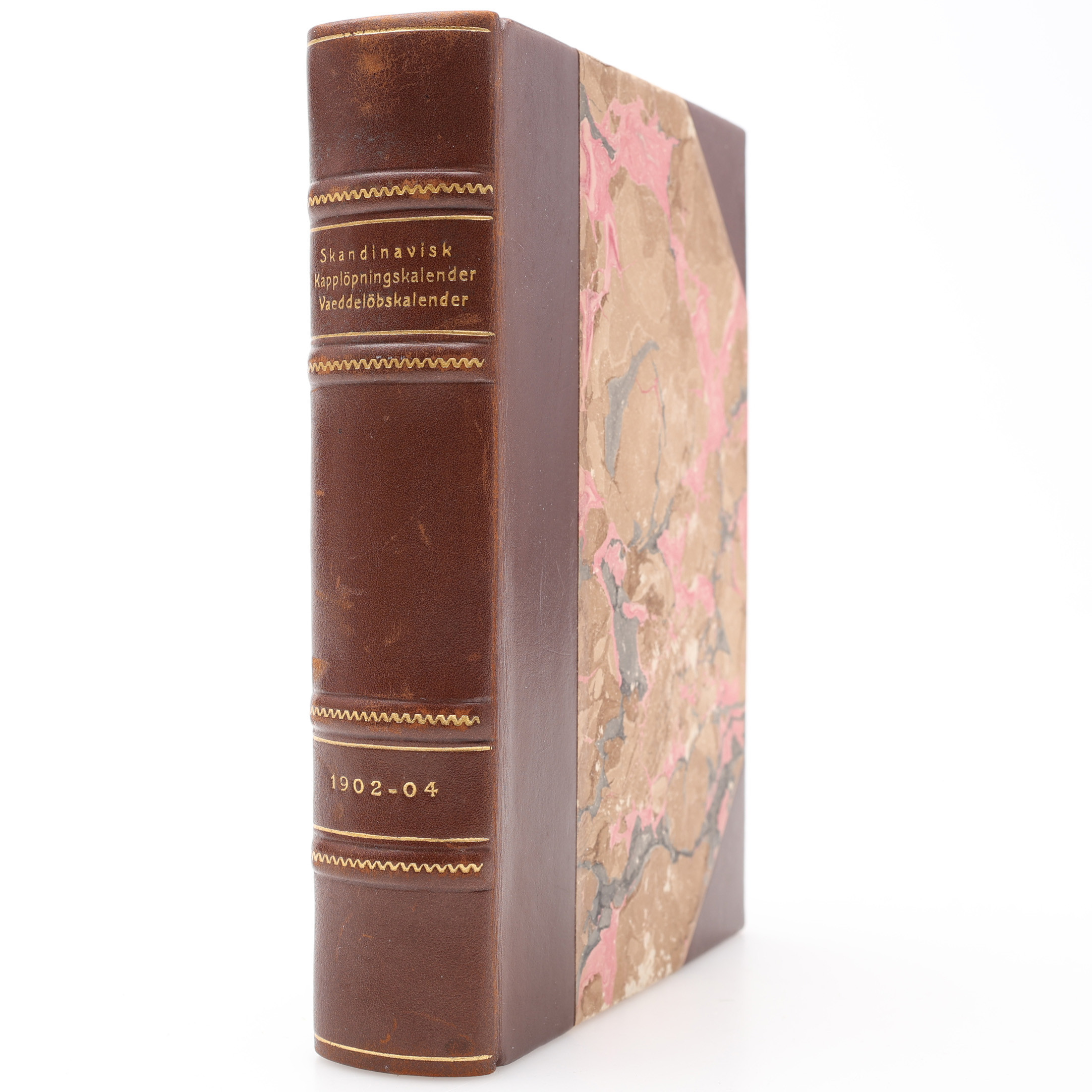 HIPPOLOGI. SKANDINAVISK KAPPLÖPNINGSKALENDER VÆDDELÖBSKALENDER 1902. 1903 OCH 1904.