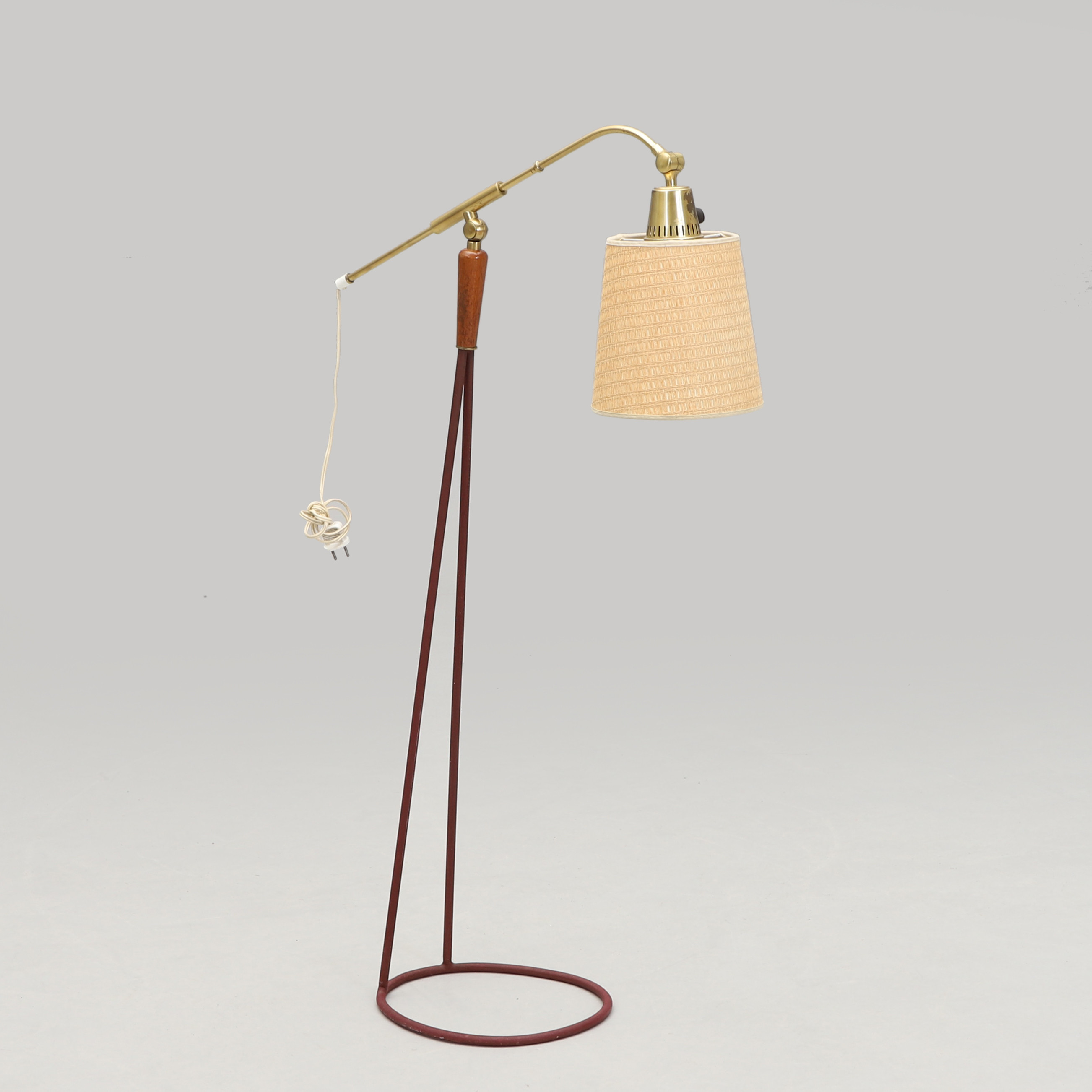 GOLVLAMPA, modellmärkt FLB 7069 Falkenberg, 1900-talets mitt.