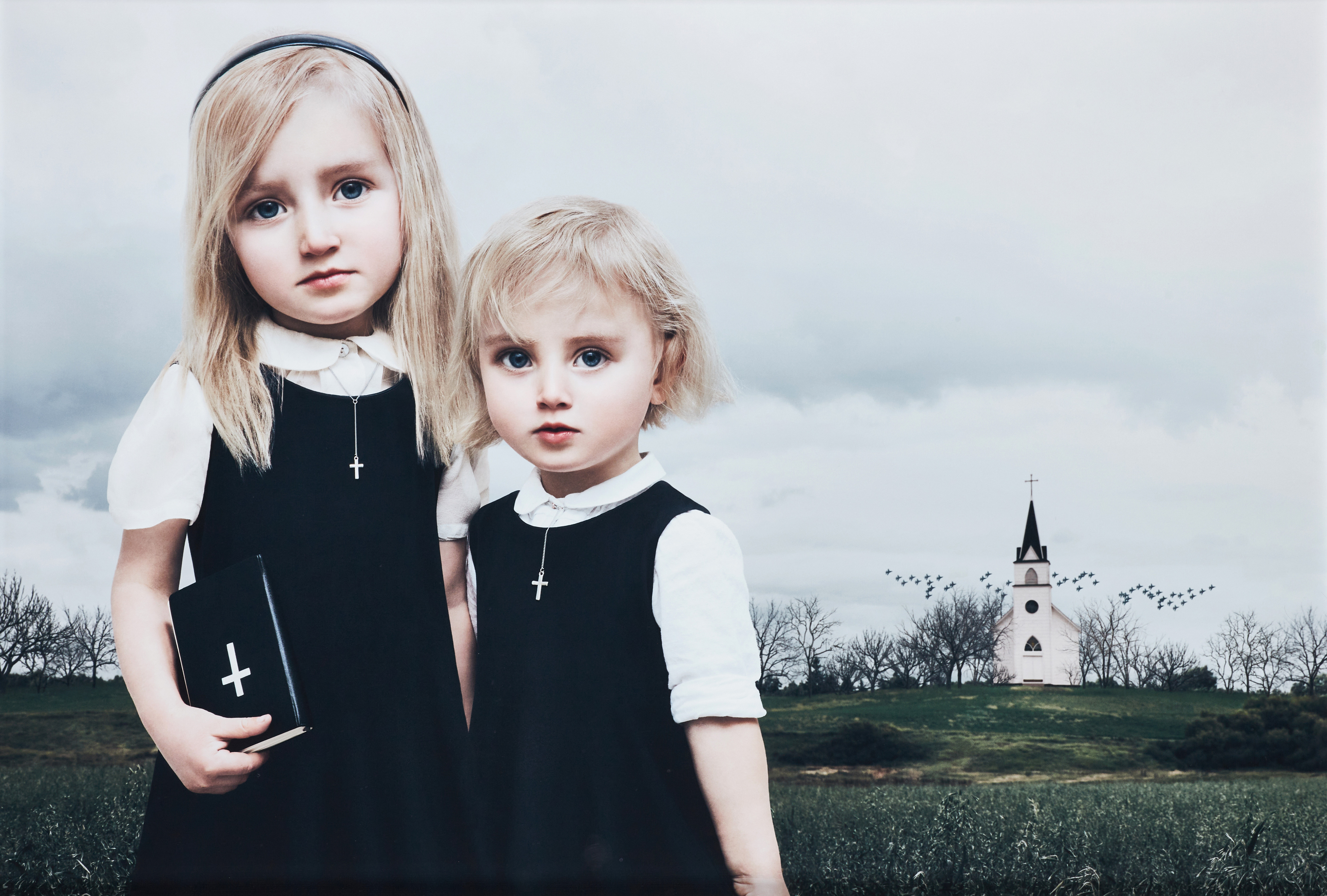 SAGA WENDOTTE (Stockholm född 1989). "Heaven Hanging Over Us", fotografi/Fine art print.